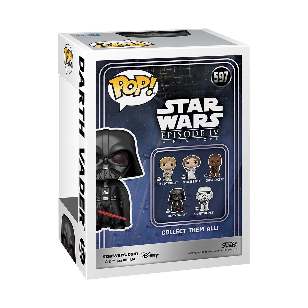 FUNKO: Star Wars Funko Pop Film Figurine Vinyle Dark Vador Bobble