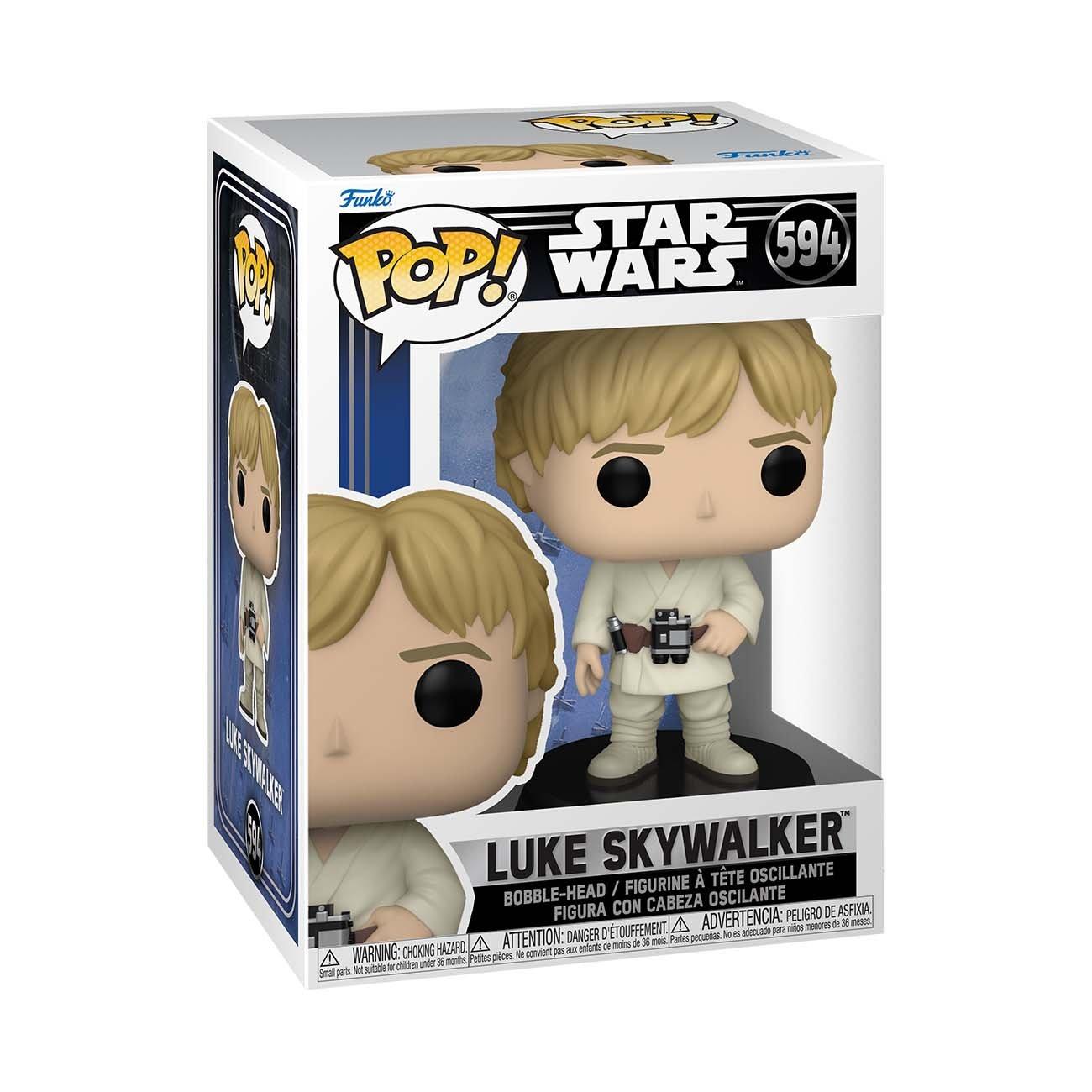 Funko POP! Star Wars: Episode IV - A New Hope Luke Skywalker 4.4-in Vinyl  Bobblehead