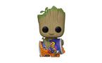 Funko POP! Marvel I Am Groot - Groot with Cheese Puffs 3.25-in Vinyl Bobblehead