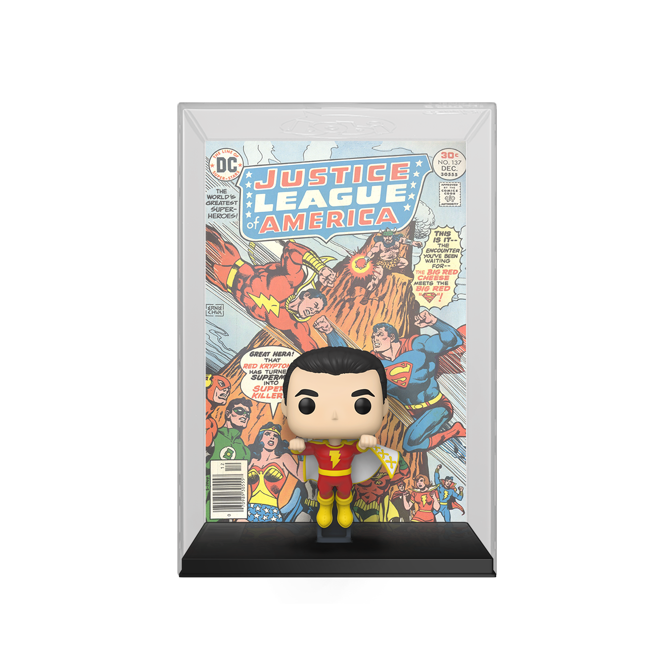 Funko POP! Comic Cover: DC Shazam 5.25-in Vinyl Figure