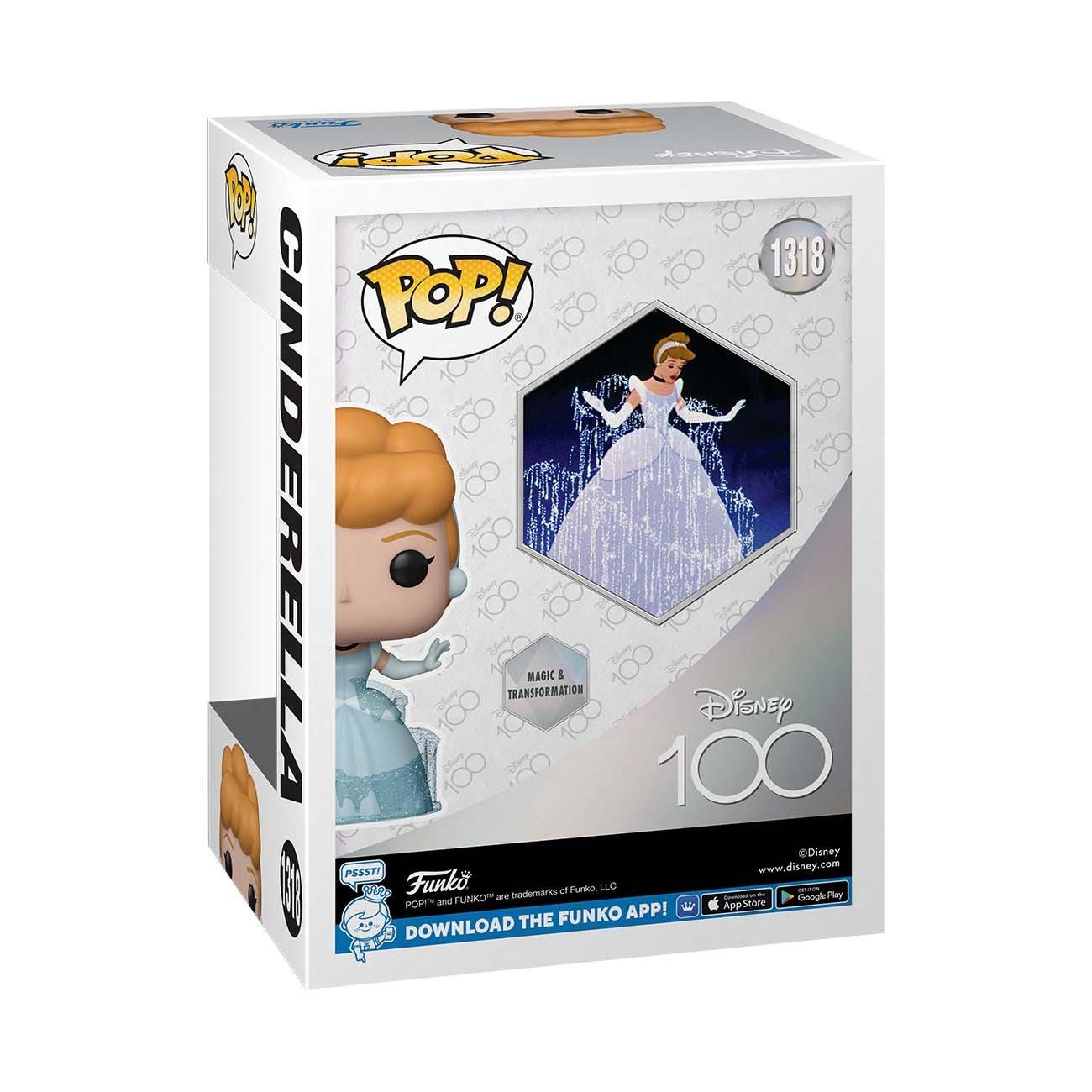 Funko POP! Disney 100th Anniversary 4.4-in GameStop | Vinyl Cinderella Figure