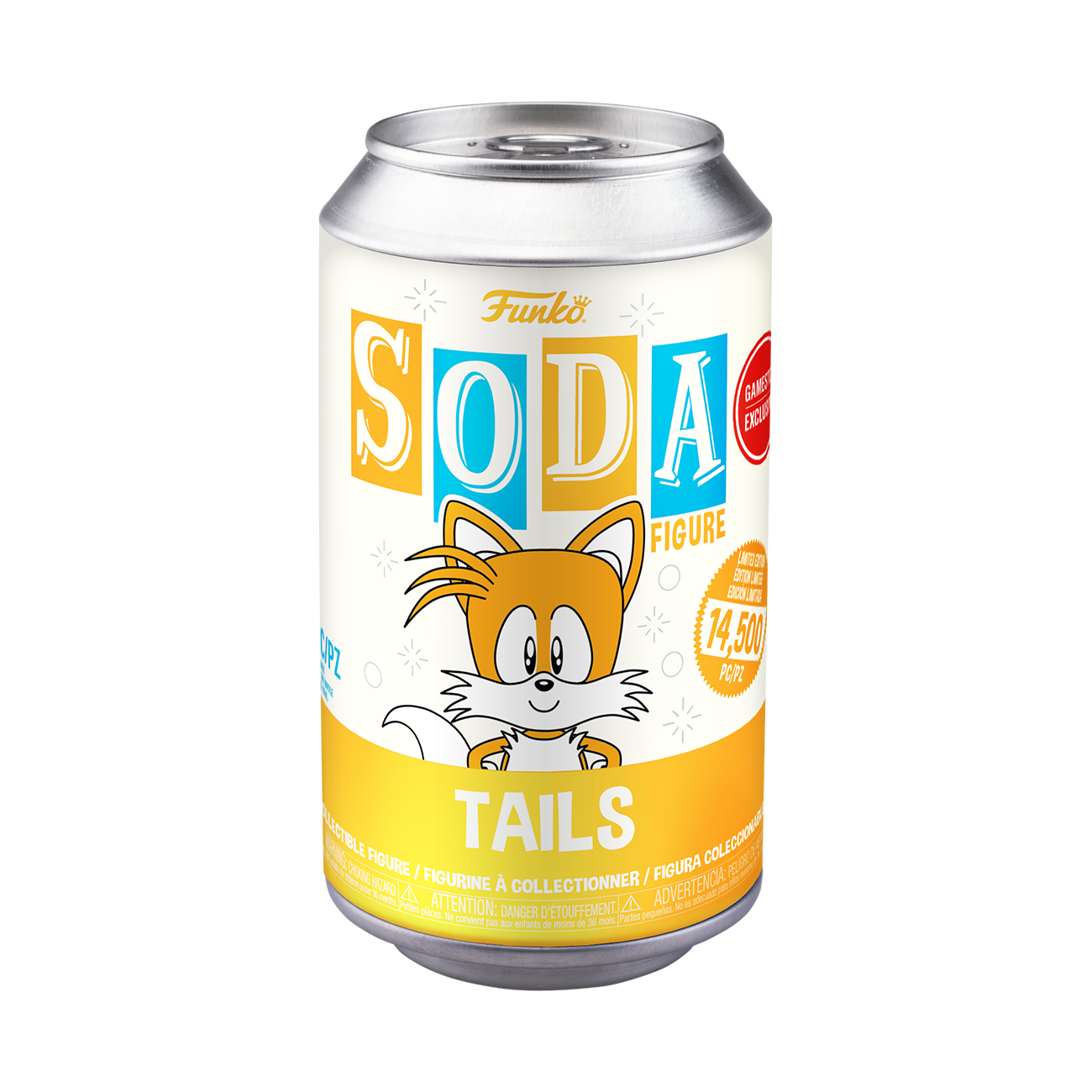 Funko Vinyl SODA: Sonic the Hedgehog Tails (or Chase) 4.05-in Vinyl Figure  | GameStop