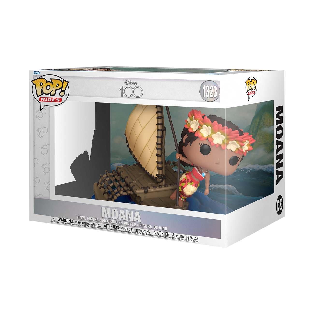 Anniversary on Vinyl Figure GameStop POP! 6.5-in Funko 100th Disney | Moana Boat Rides: