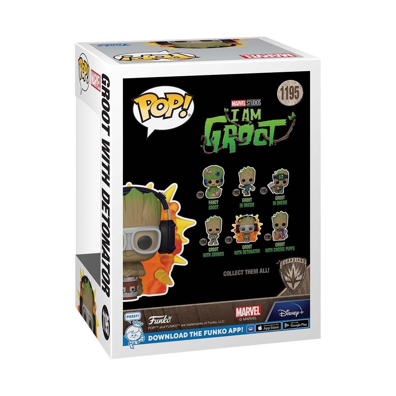 Funko POP! Marvel: I Am Groot Groot with detonator 70653 - Best Buy