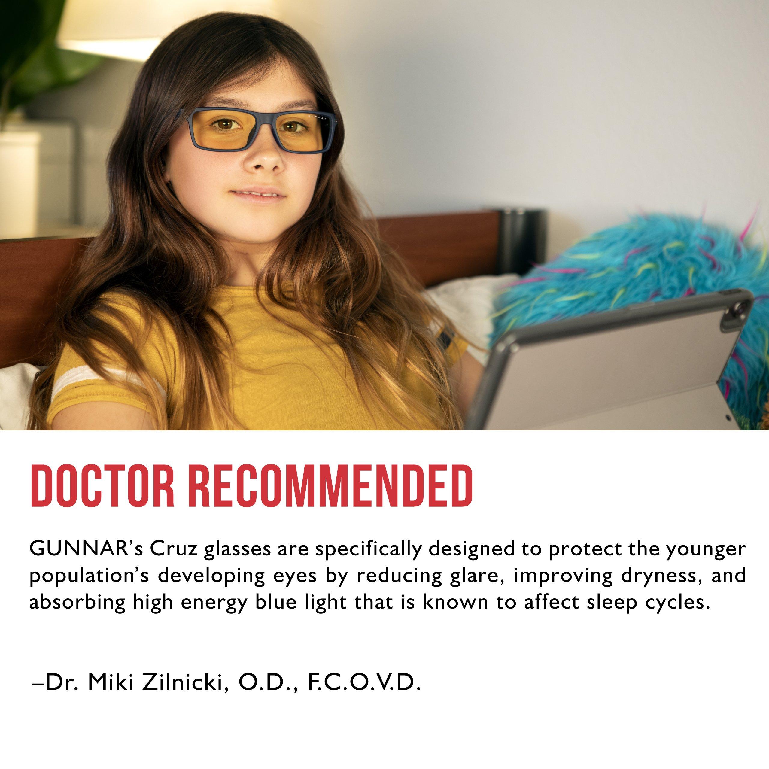 GUNNAR Cruz Onyx Gaming Glasses