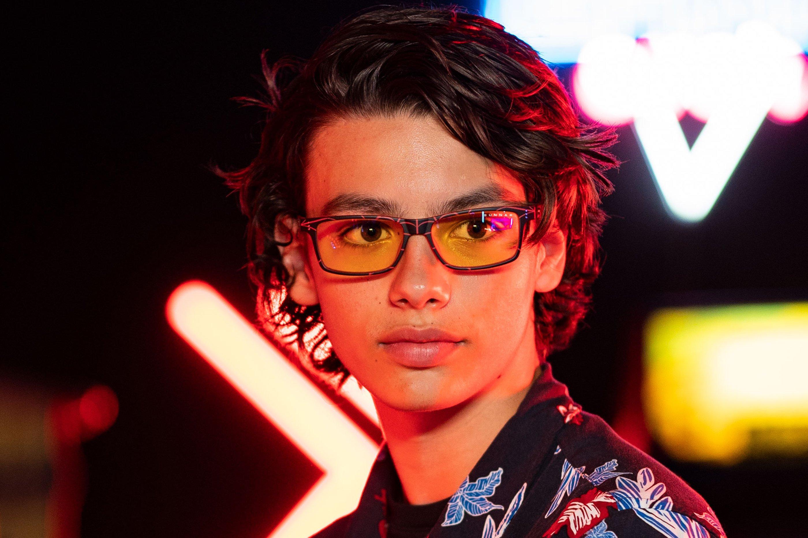 GUNNAR Cruz Marvel Edition Gaming Glasses Spider-Man Miles Morales