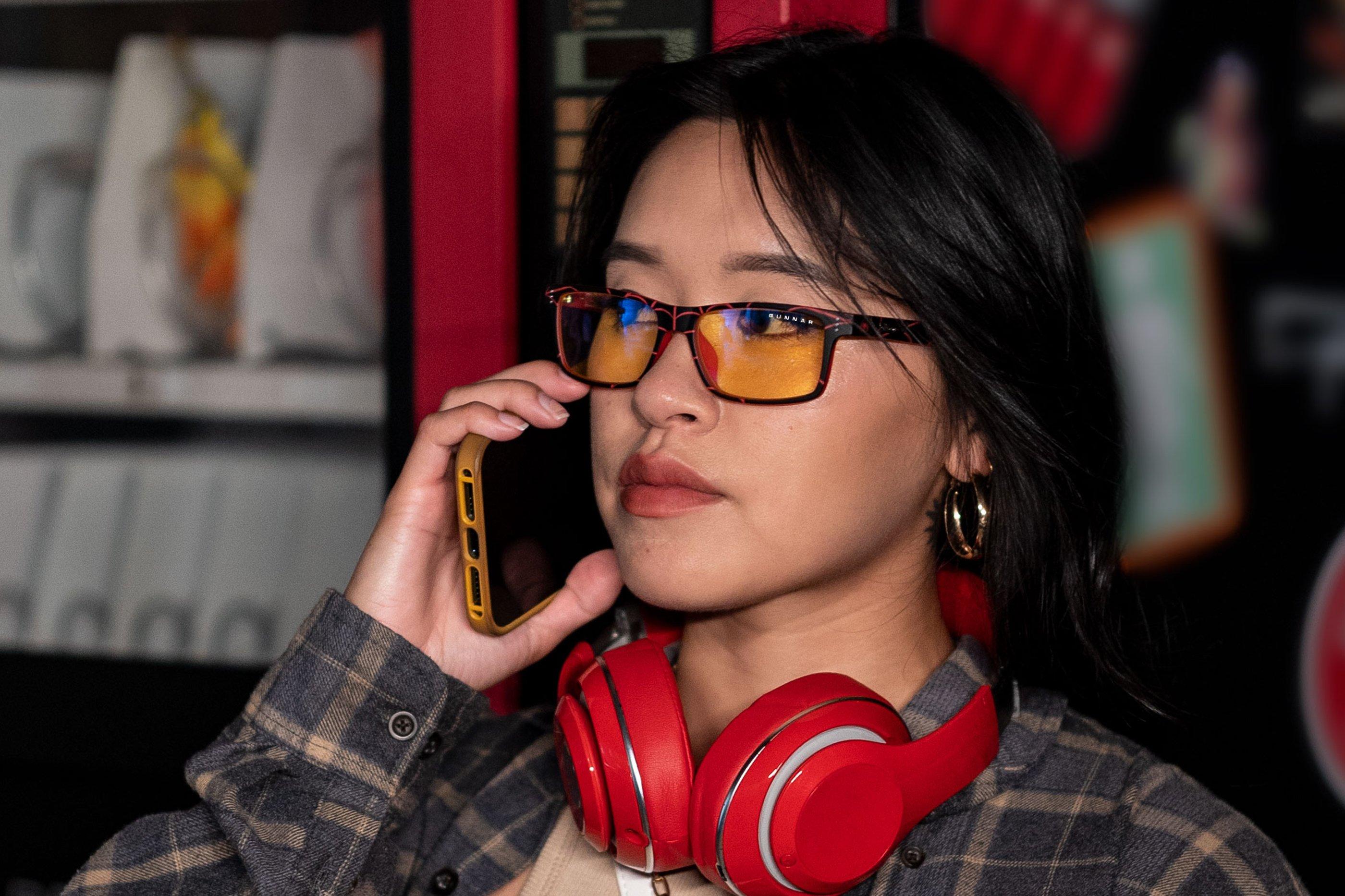 GUNNAR Cruz Marvel Edition Gaming Glasses Spider-Man Miles Morales