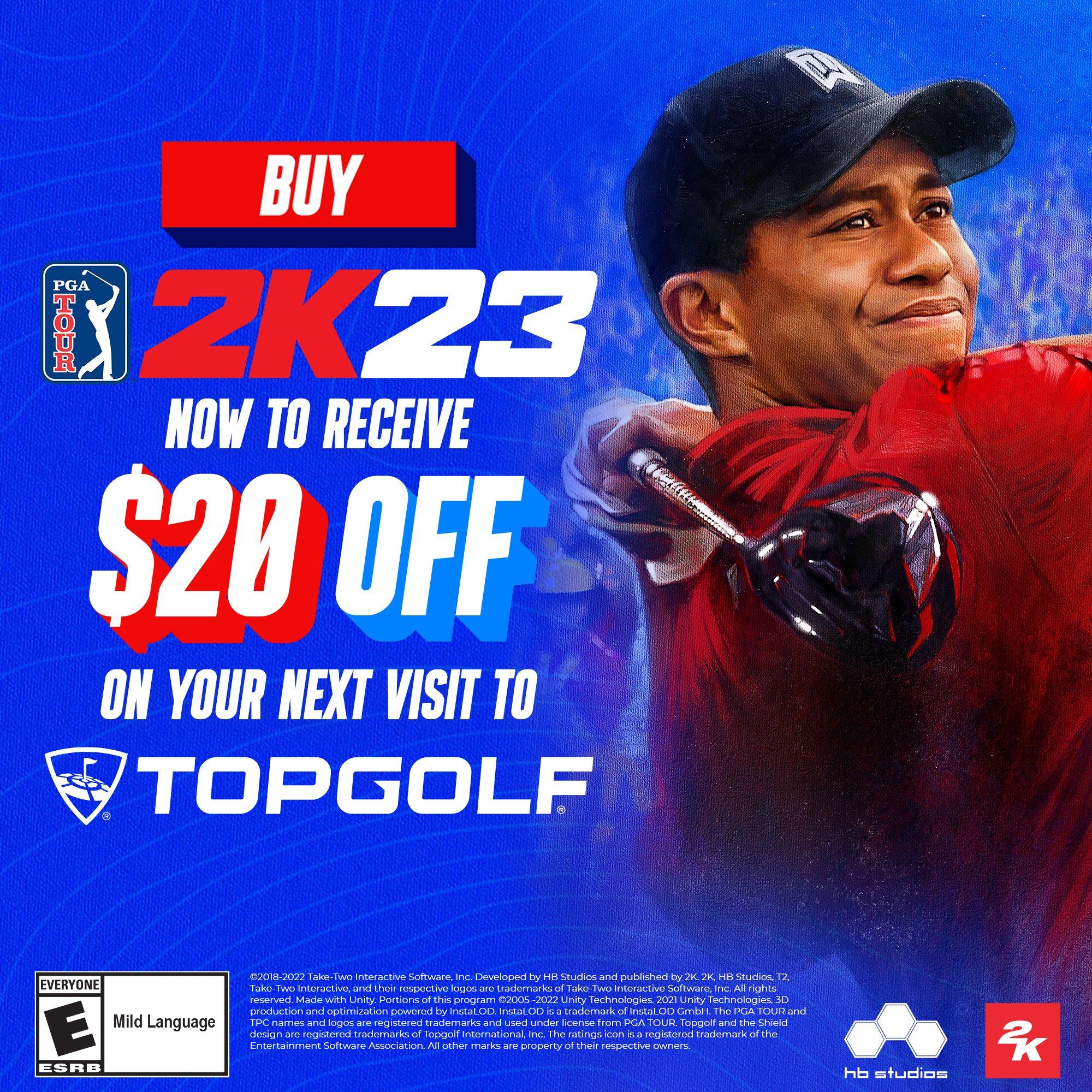 Trade In PGA Tour 2K23 GameStop