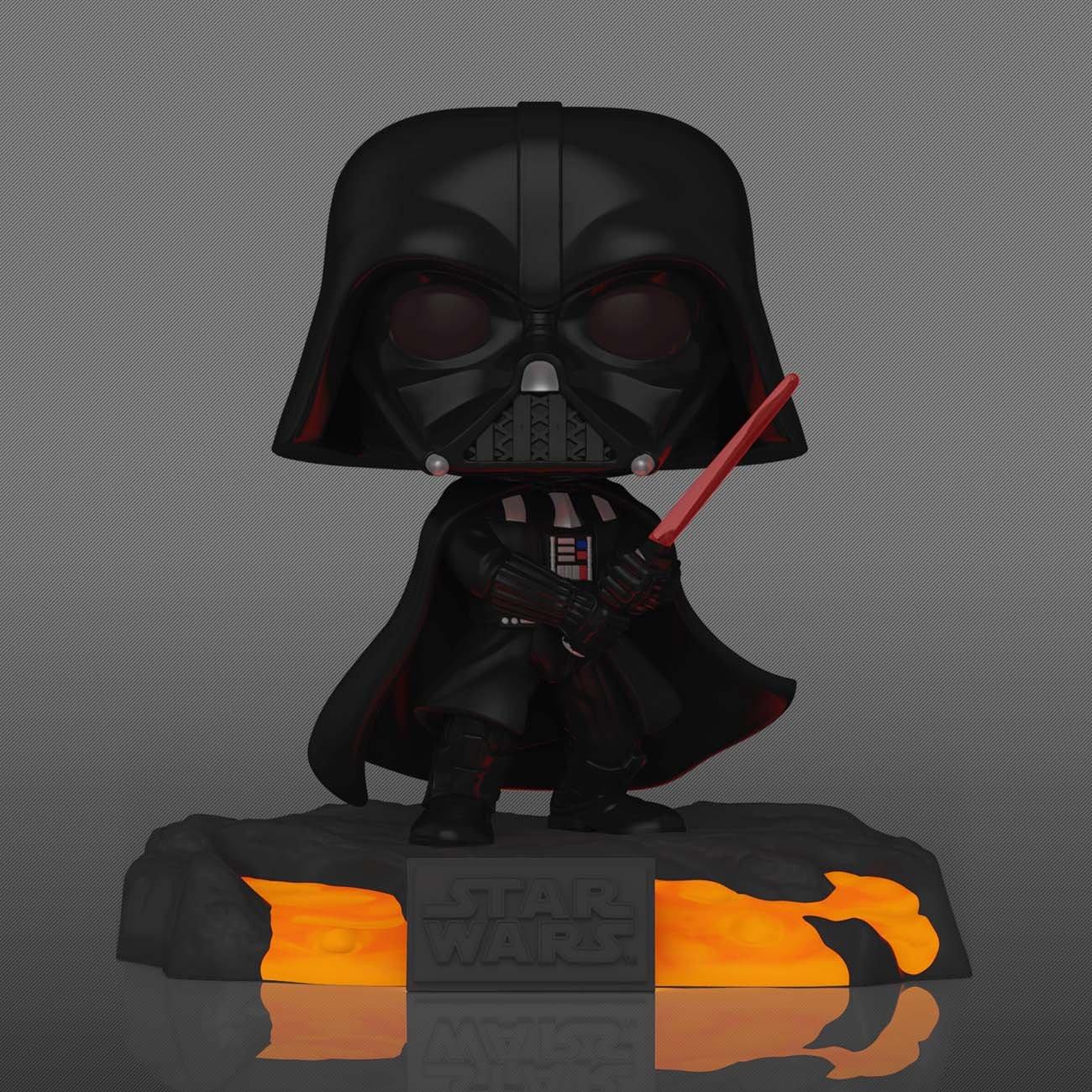 Star Wars - Darth Vader Red Saber Series Volume 1 Glow in The Dark Deluxe Pop! Vinyl Figure