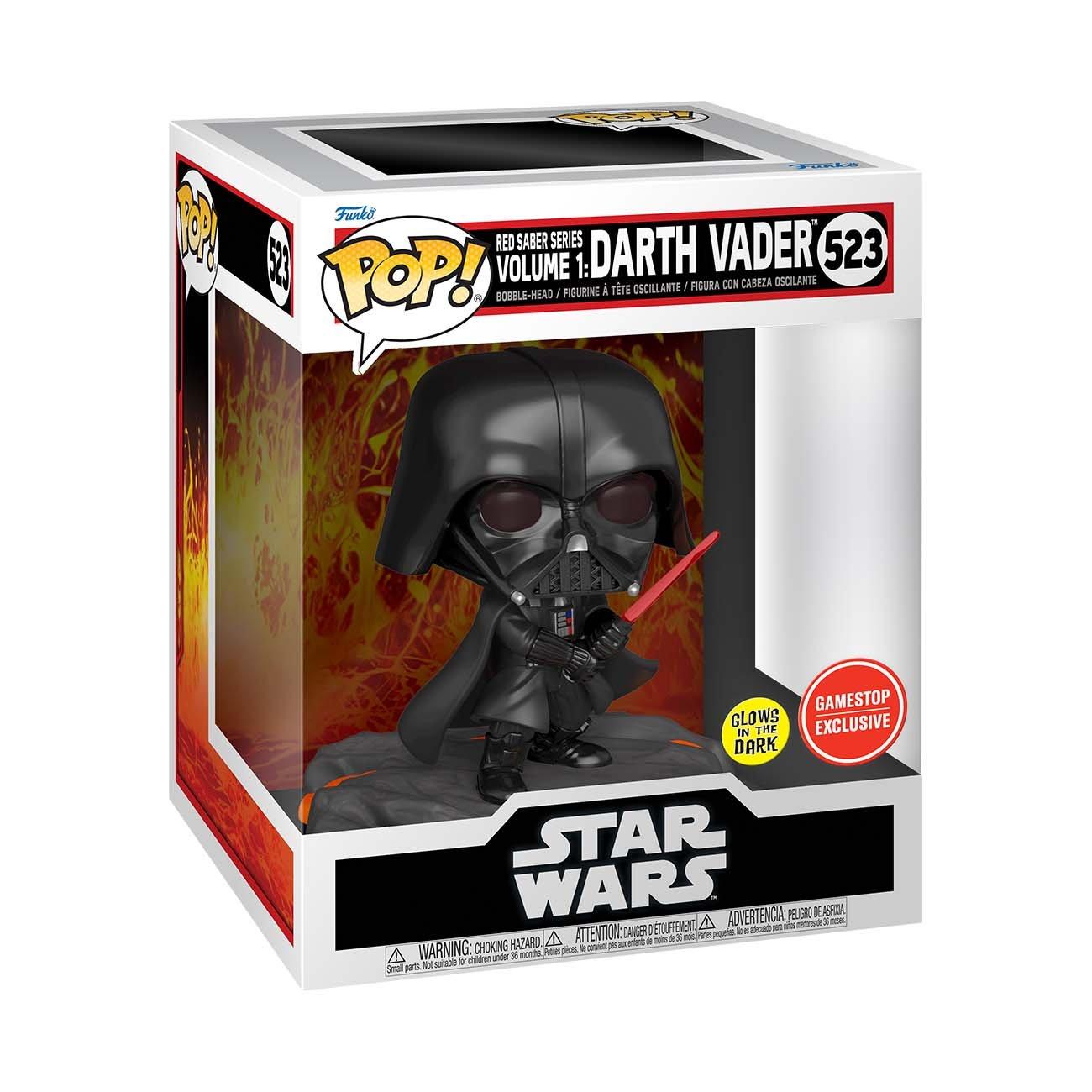Funko POP! Star Wars Red Saber Series Volume 1: Darth Vader 4.6-in