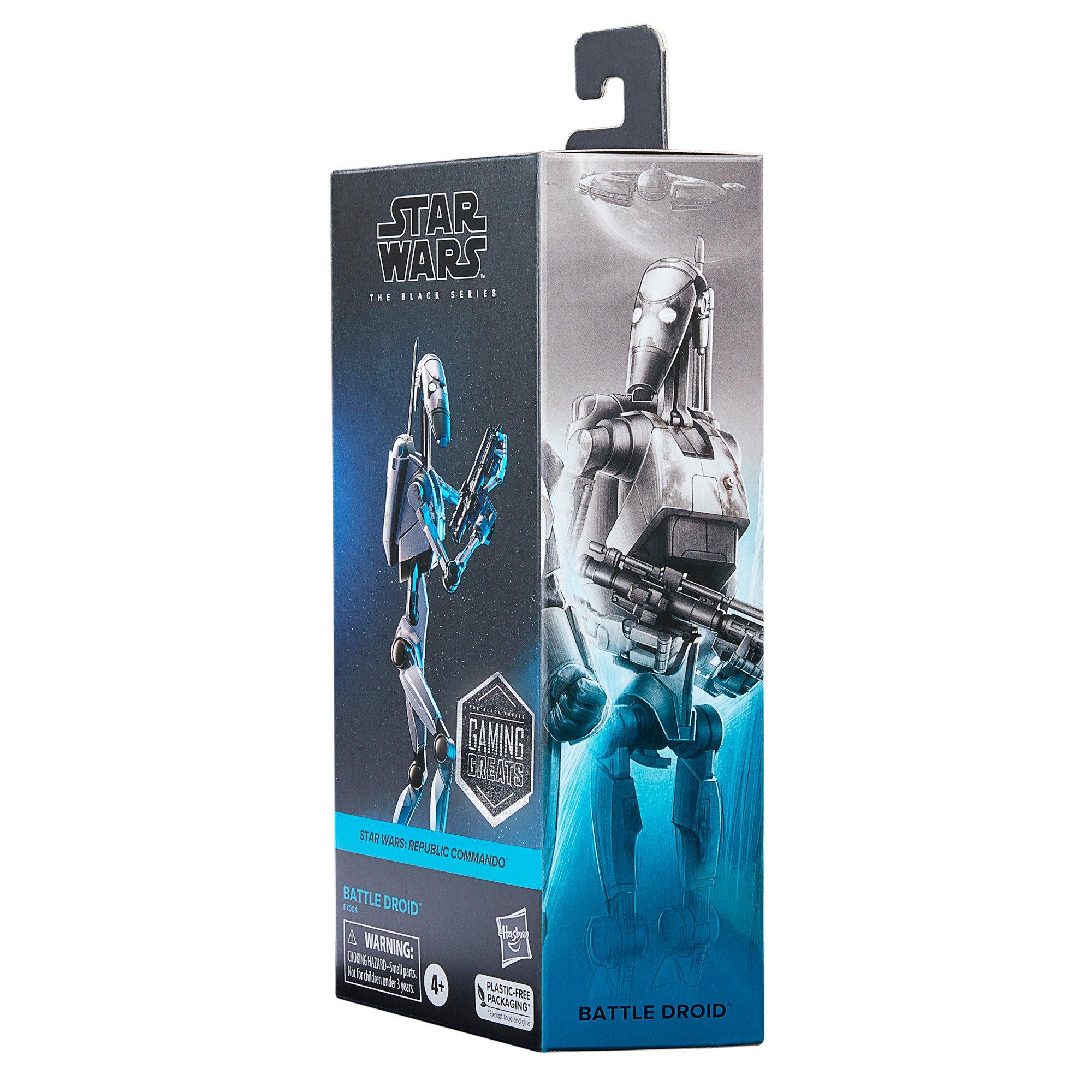 list item 4 of 6 Hasbro Star Wars The Black Series Star Wars: Republic Commando Battle Droid 6-in Action Figure GameStop Exclusive