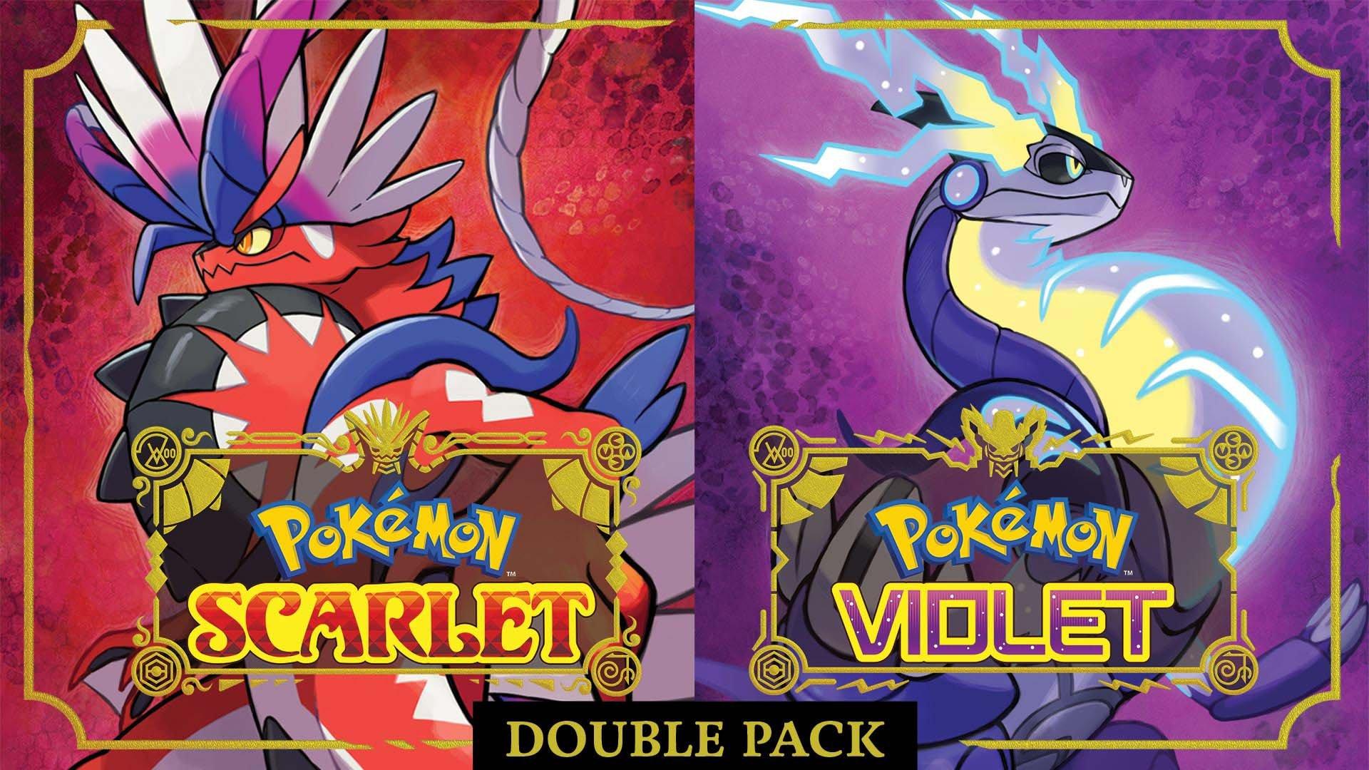 Pokemon Scarlet & Pokemon Violet Double Pack - Nintendo Switch