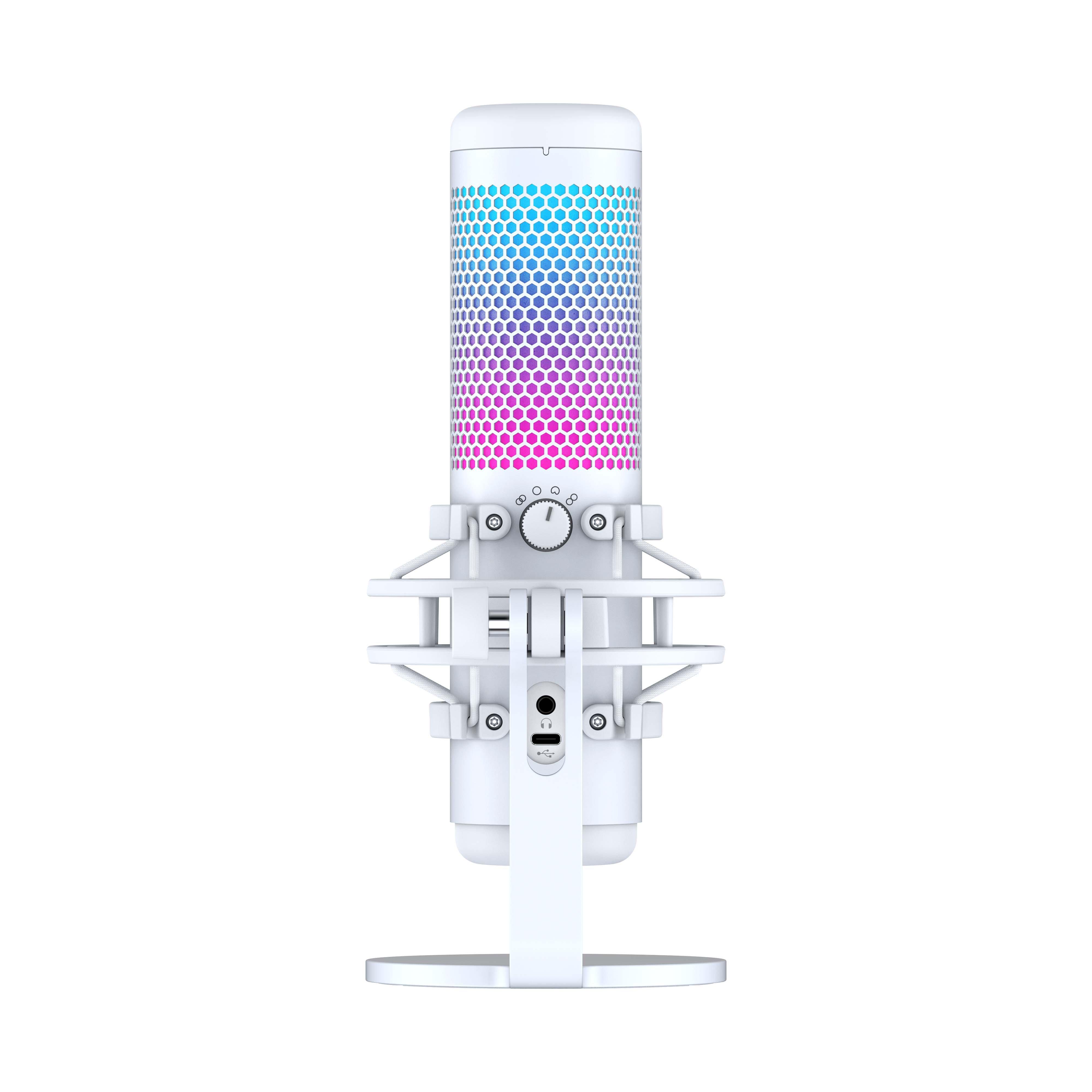 HyperX QuadCast S - RGB USB Condenser Microphone for PC, PS4, Mac, Gaming,  Streaming, Podcasts, Twitch,  with GalliumPi Bundle 