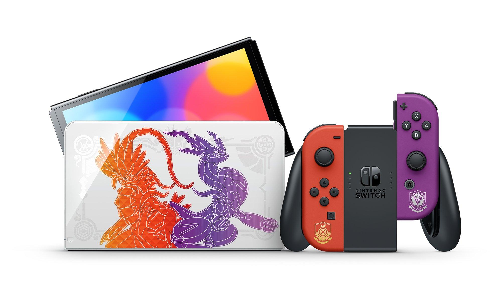 Nintendo Switch OLED Model: Pokemon Scarlet and Violet Edition