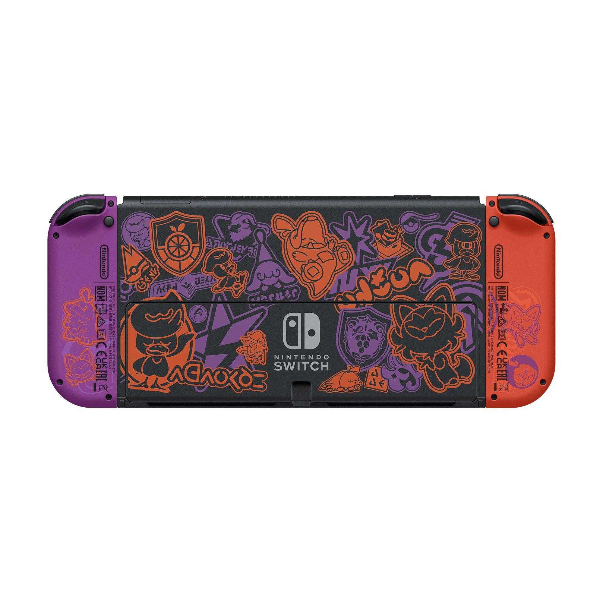 Nintendo Switch OLED Model: Pokemon Scarlet and Violet Edition