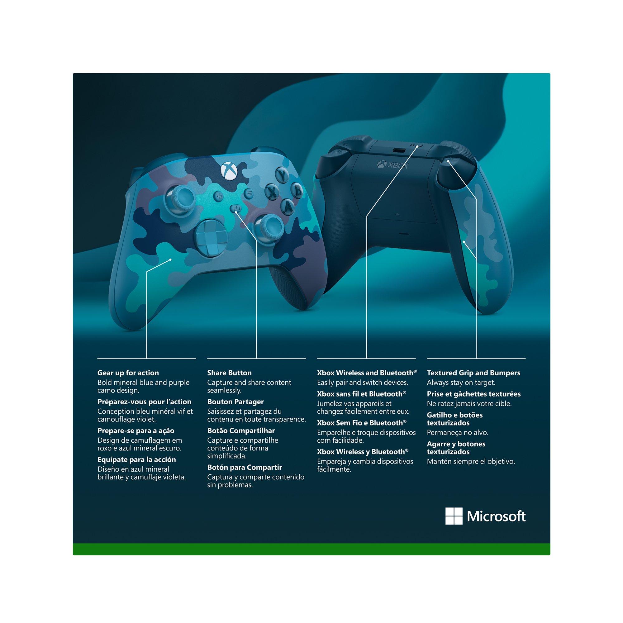 Microsoft Xbox Wireless Controller Mineral Camo Special Edition