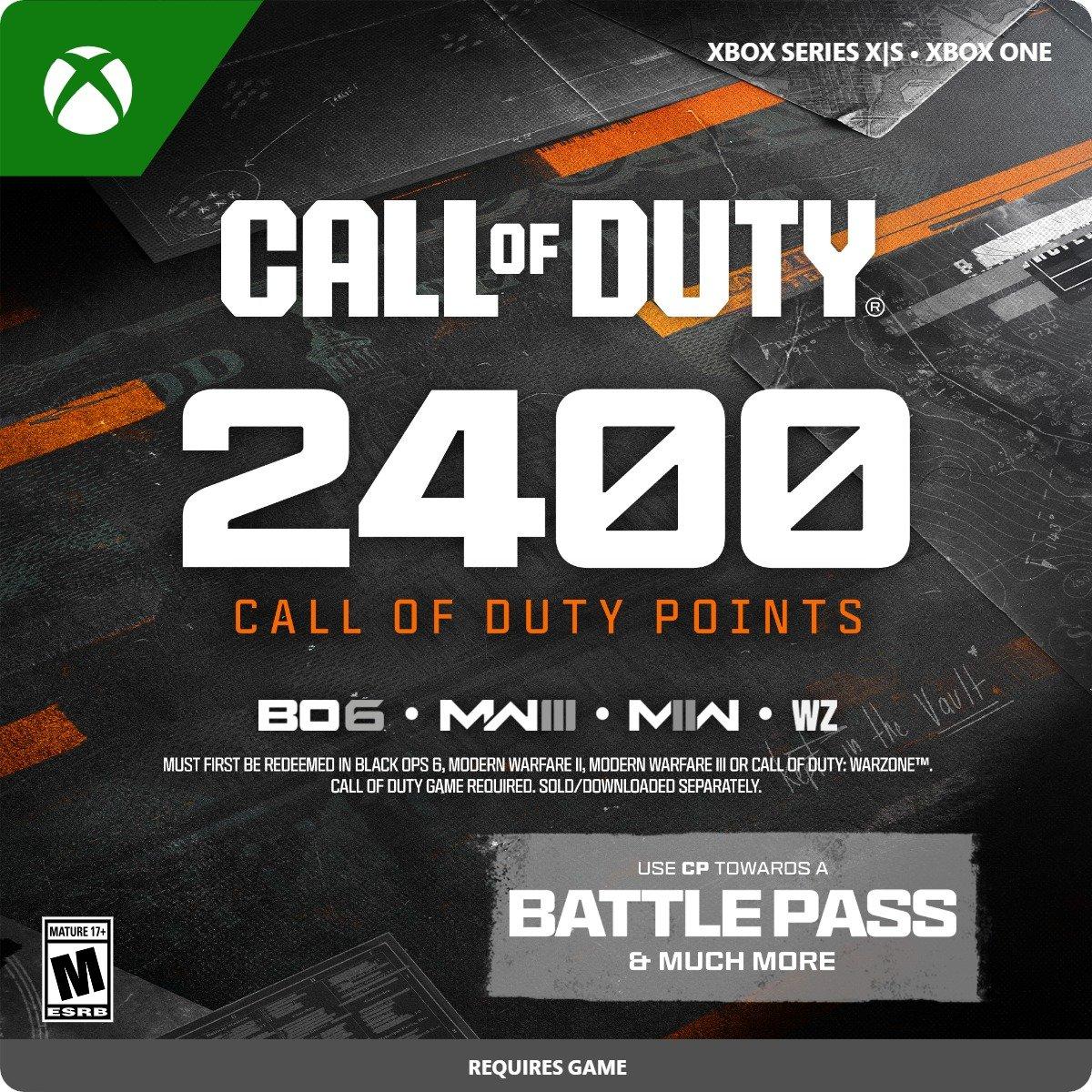 Call of Duty Points 2 400 Xbox Series X GameStop