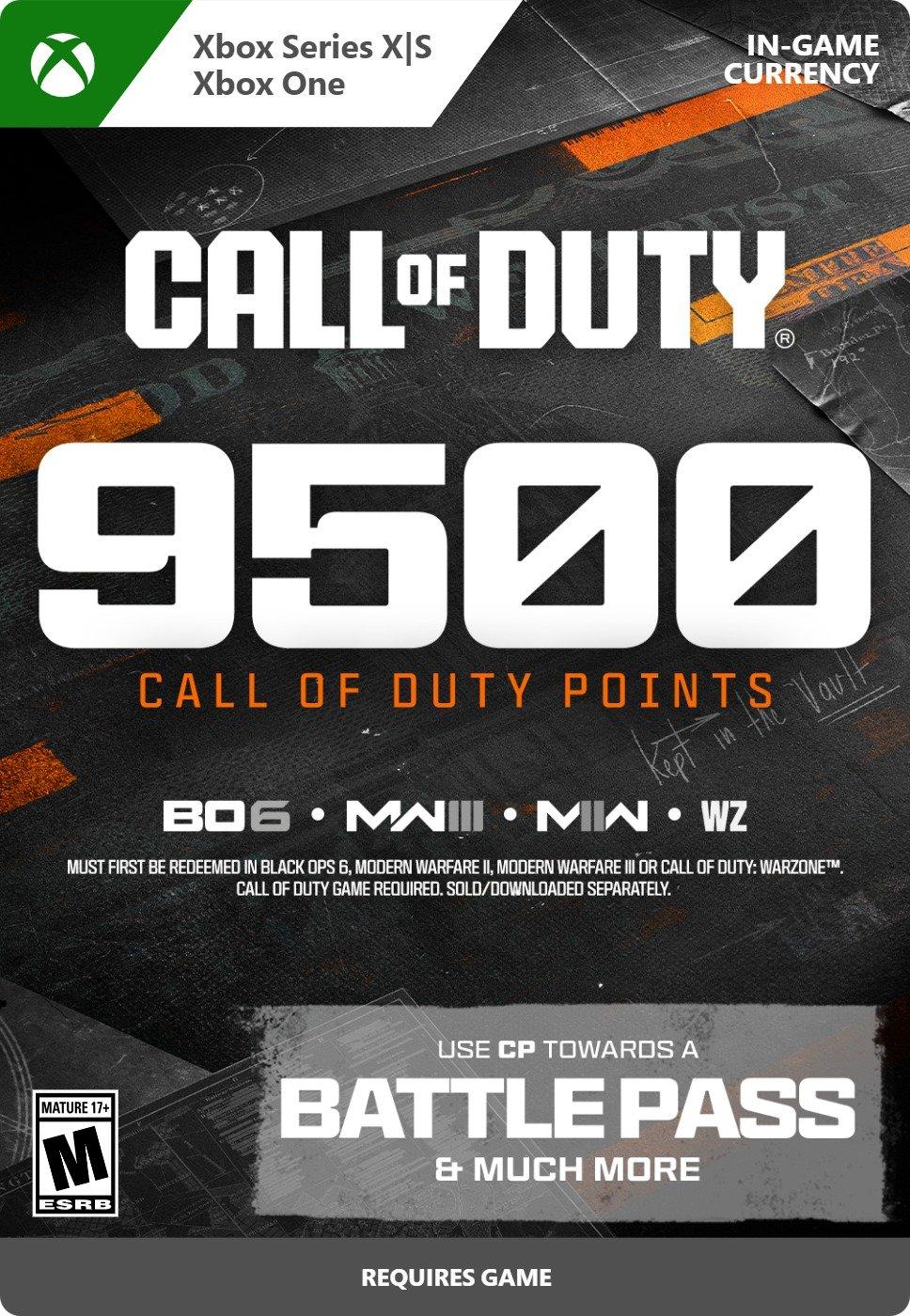 Cod points gift on sale card xbox