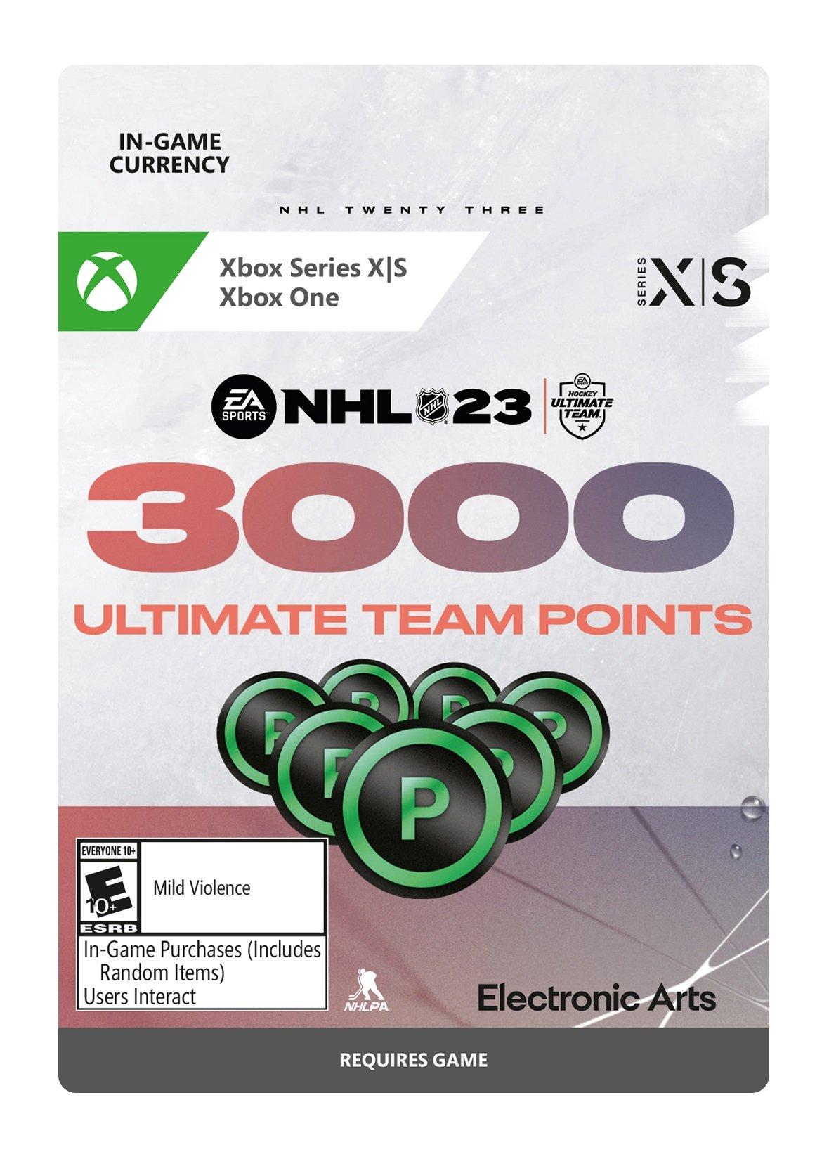 NHL 23: 3000 Ultimate Team Points - Xbox Series X|S/Xbox One (Digital)