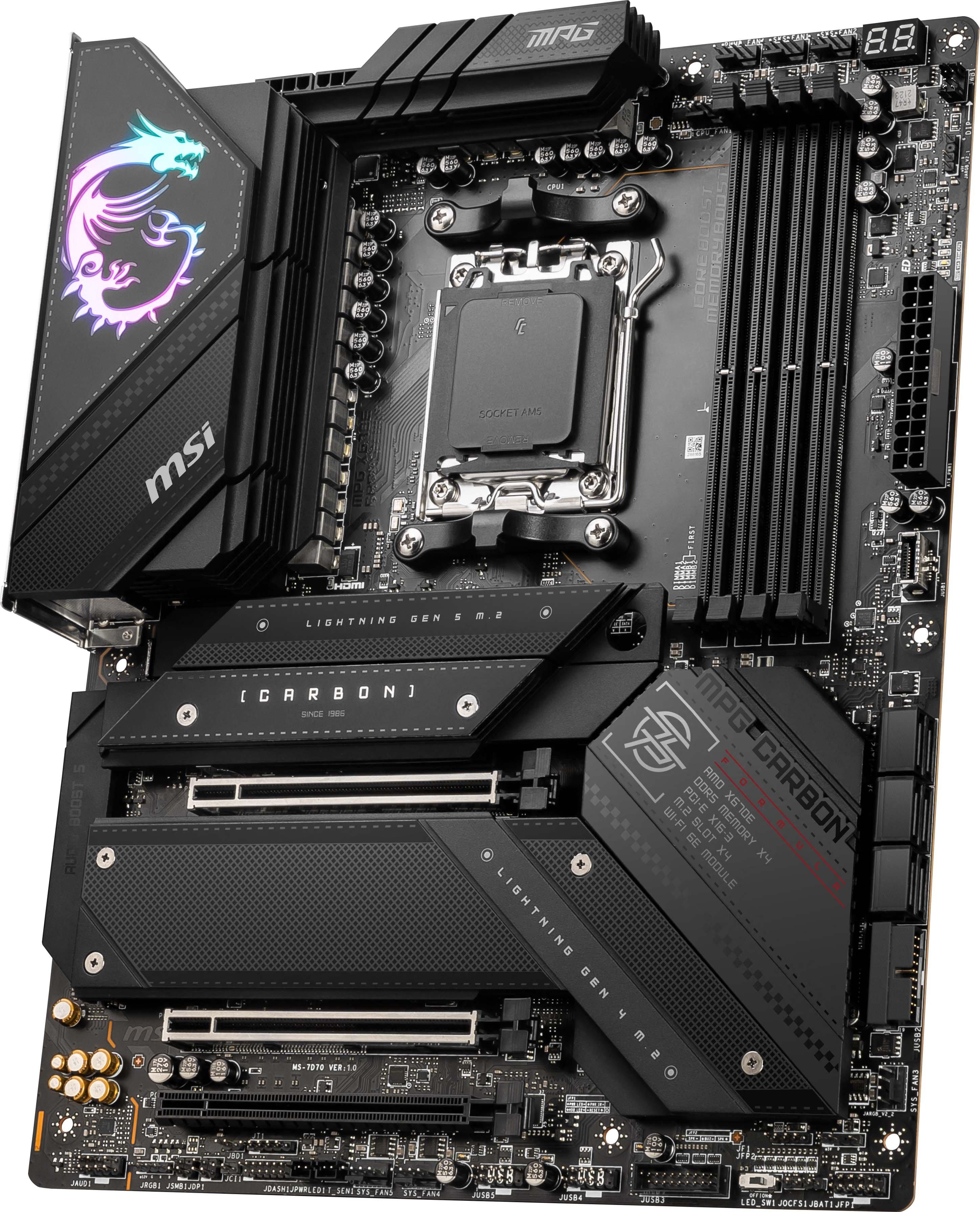 MSI MPG X670E CARBON WIFI AMD Motherboard
