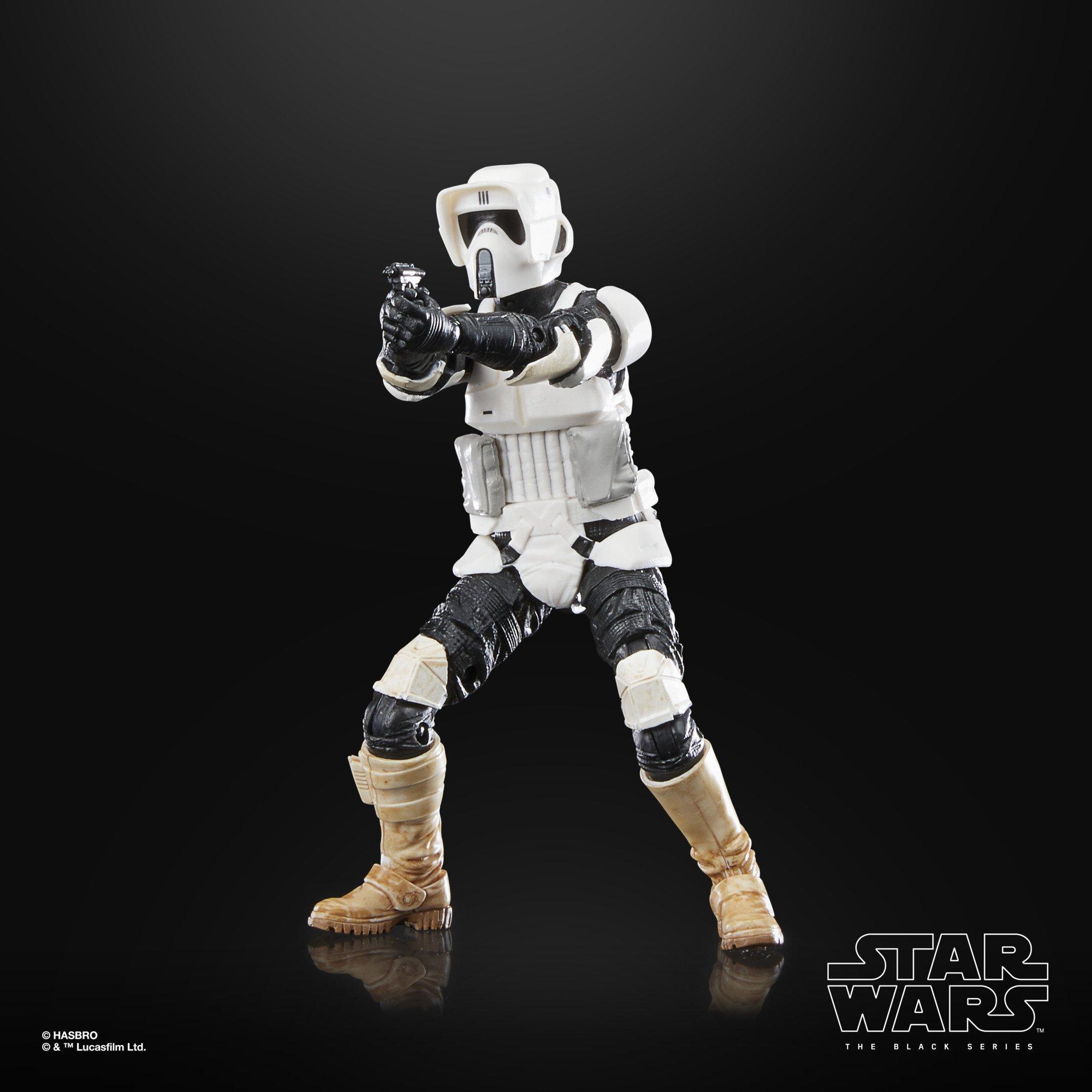  STAR WARS The Black Series Stormtrooper, Return of The Jedi  40th Anniversary 6-Inch Collectible Action Figures, Ages 4 and Up : Toys &  Games