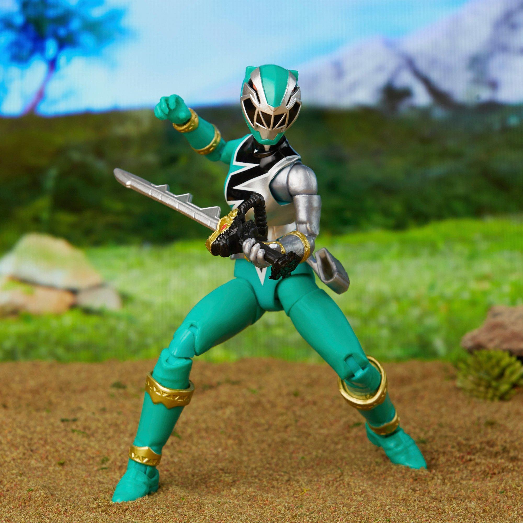 Hasbro Power Rangers Lightning Collection Dino Fury Green Ranger 6-in Action Figure