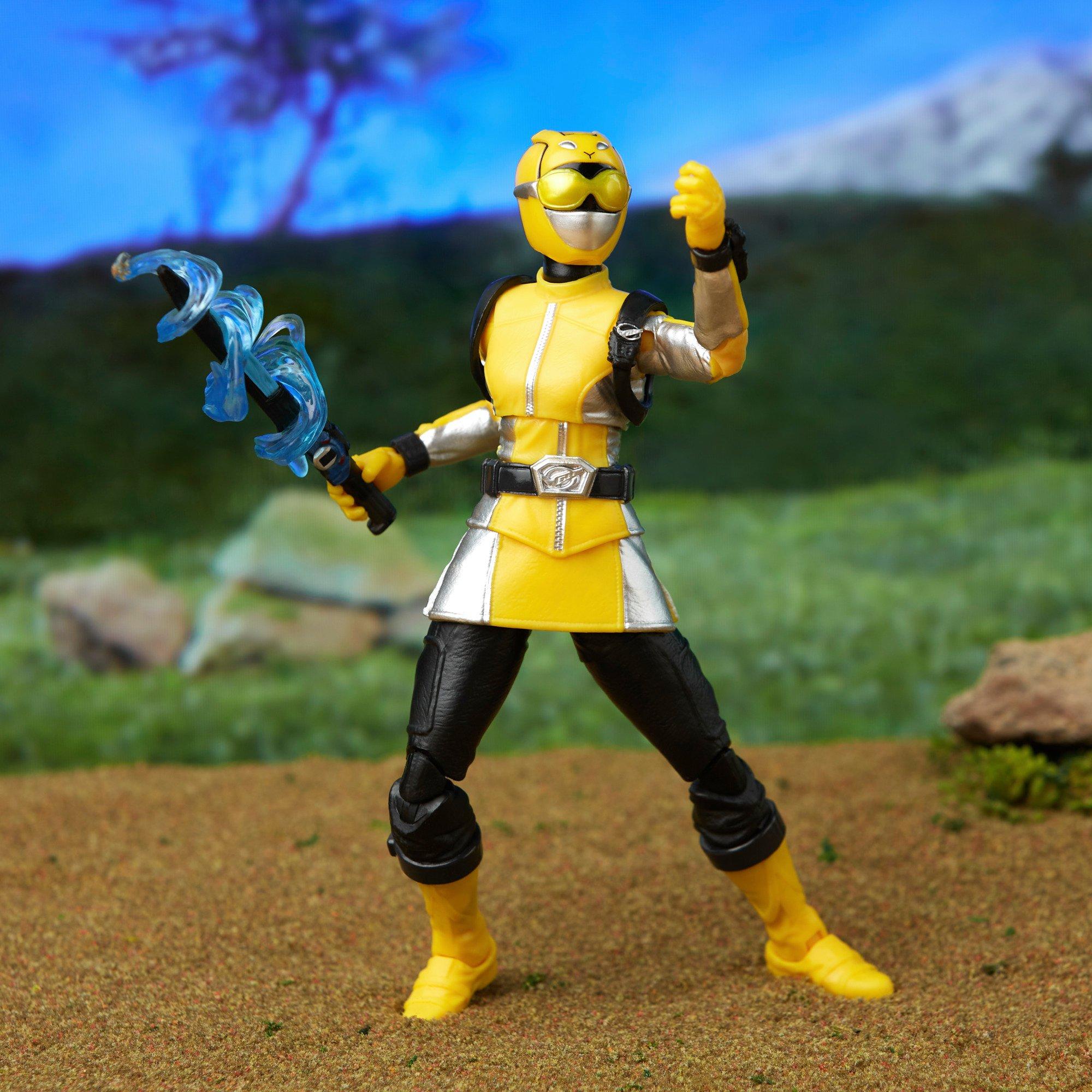 Hasbro Power Rangers Lightning Collection Beast Morphers Yellow Ranger 6-in  Action Figure