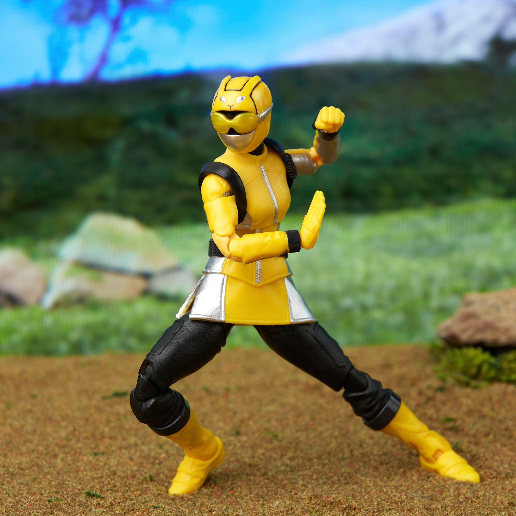 Hasbro Power Rangers Lightning Collection Beast Morphers Yellow Ranger 6-in  Action Figure