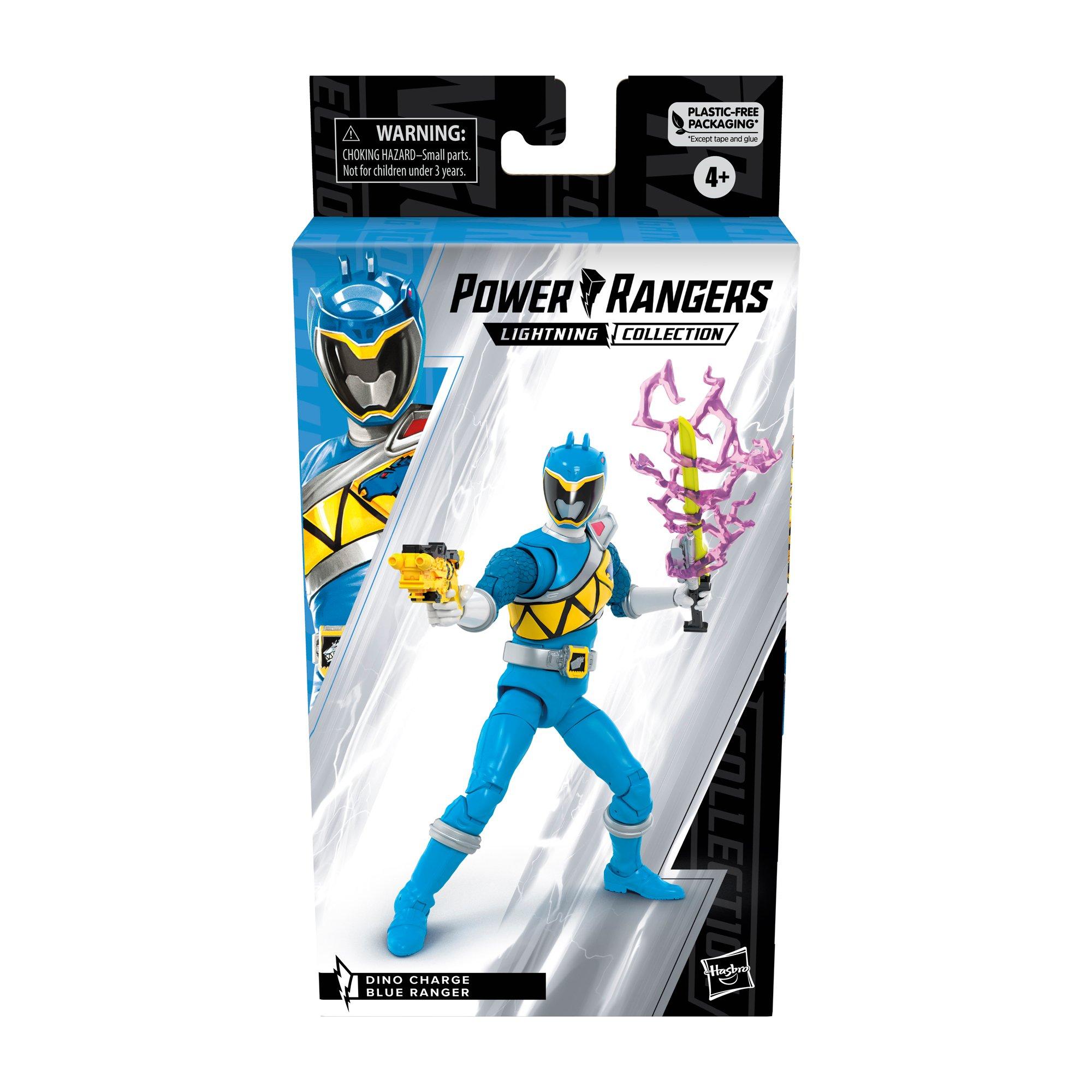 Hasbro Power Rangers Lightning Collection Dino Charge Blue Ranger 6in