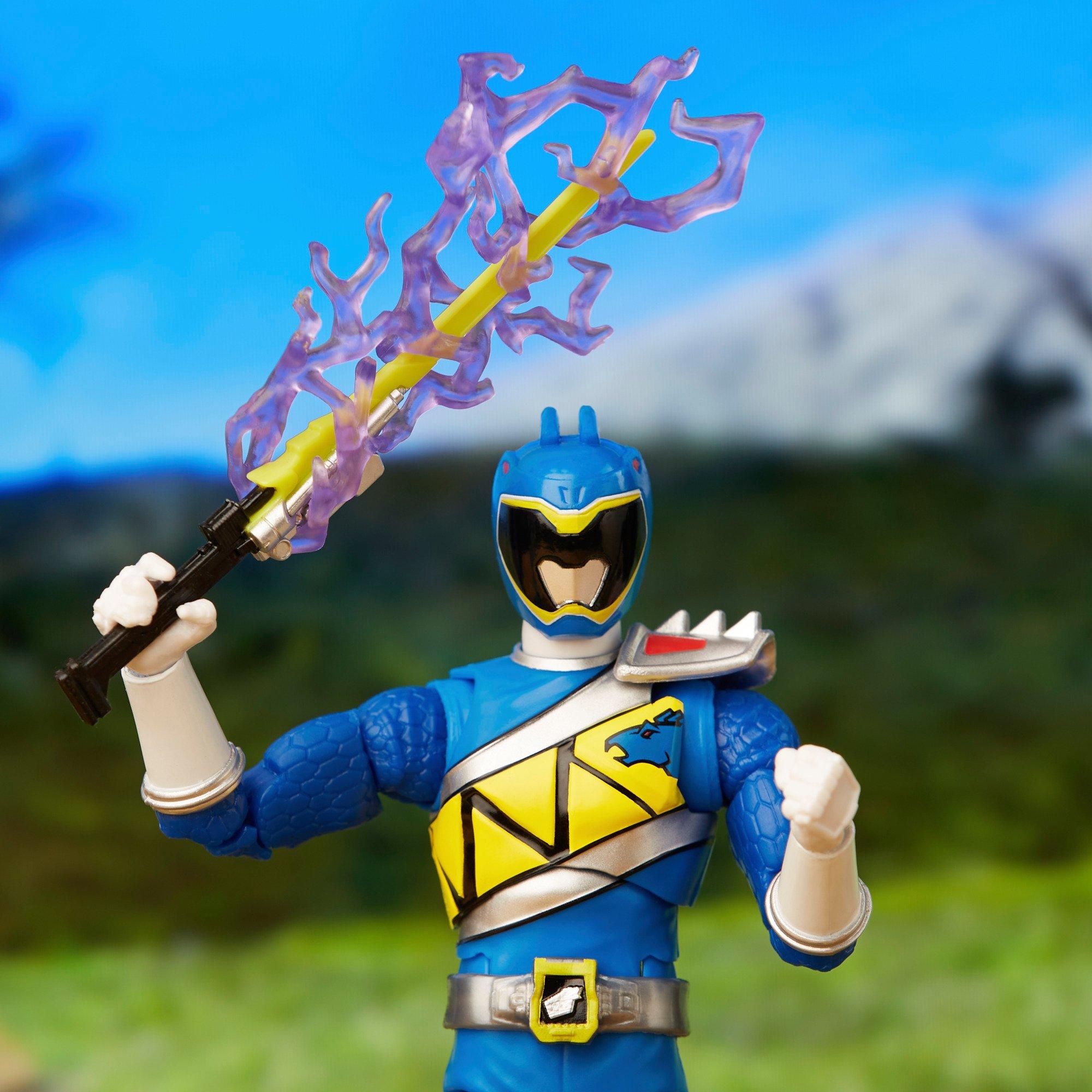 Power Rangers Lightning Collection Dino Thunder Blue Ranger 6-Inch Premium  Collectible Action Figure Toy with Accessories