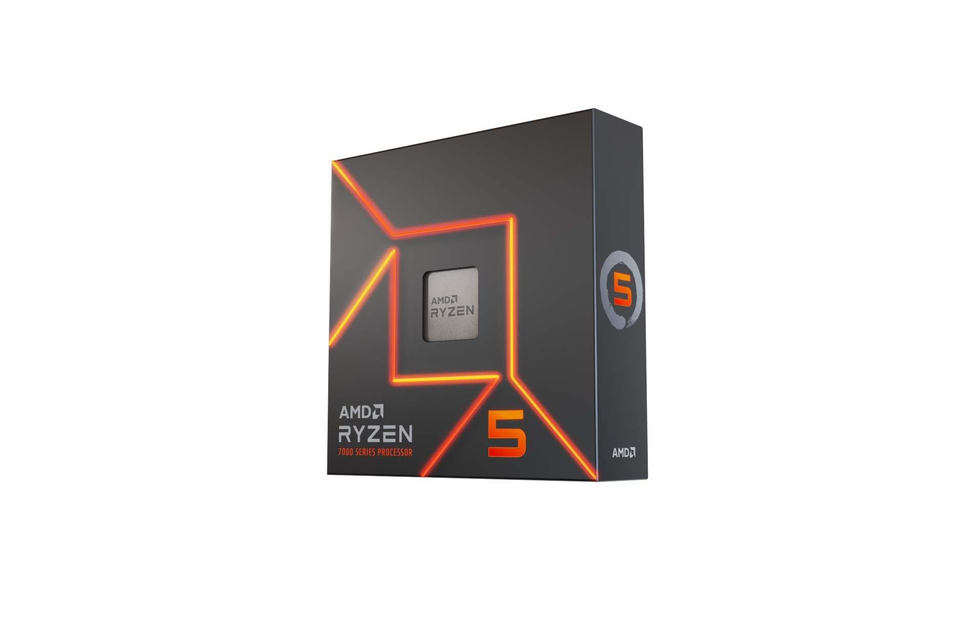 PC Gaming Ryzen 5 7600X 6 Core fino a 5,30GHz, Ram 32GB DDR5 6000MHz