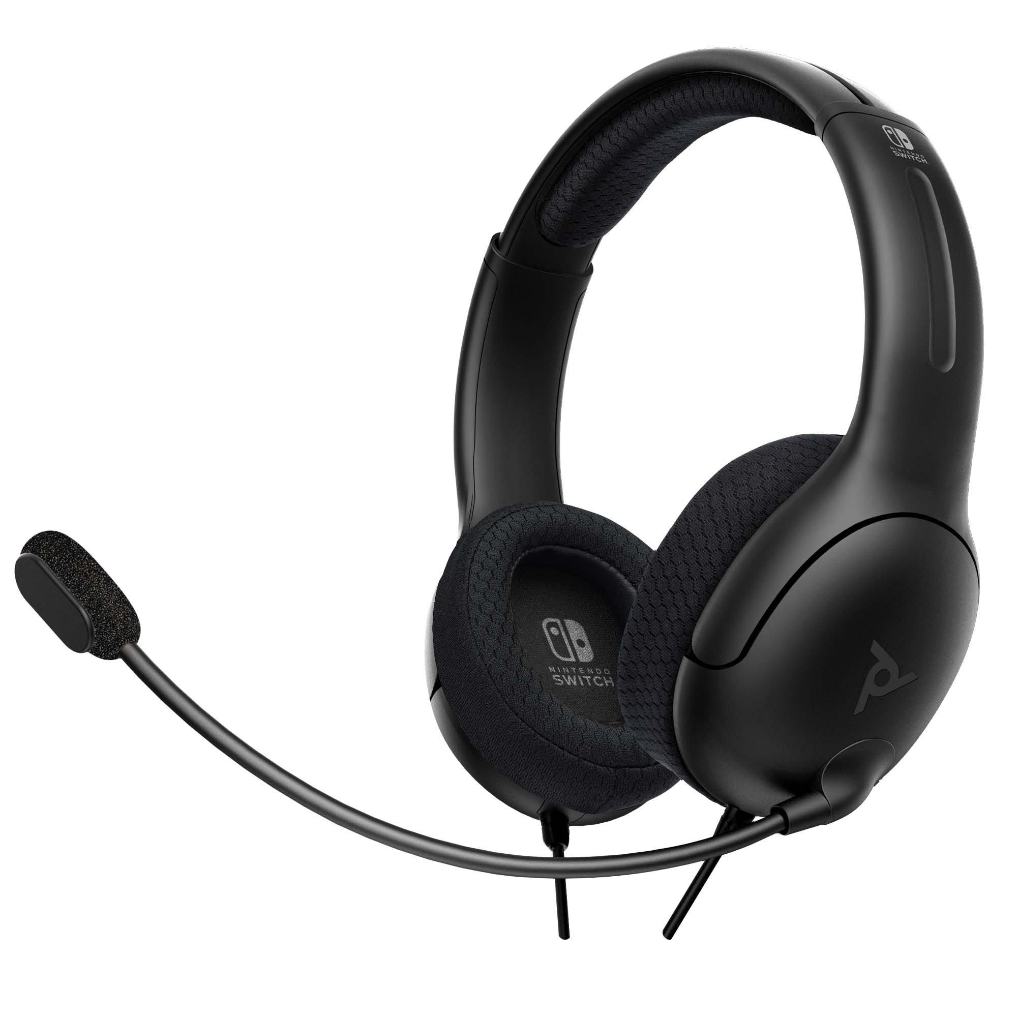 PDP LVL40 Wired Stereo Headset Black - Nintendo Switch | GameStop