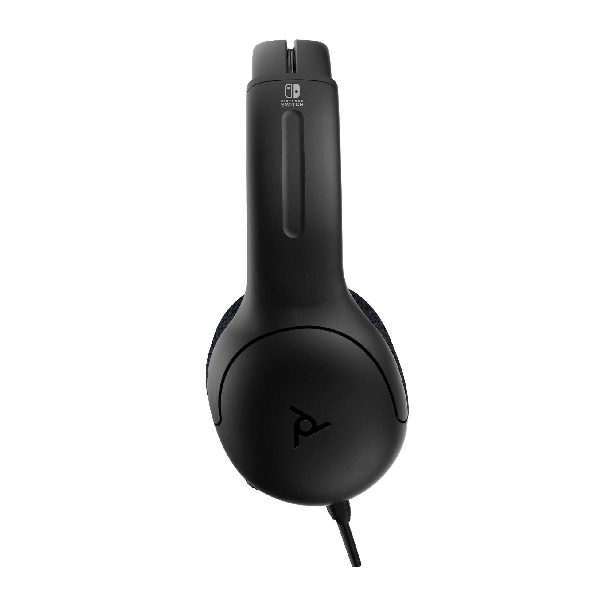 PDP LVL40 Wired Stereo Headset Black - Nintendo Switch | GameStop