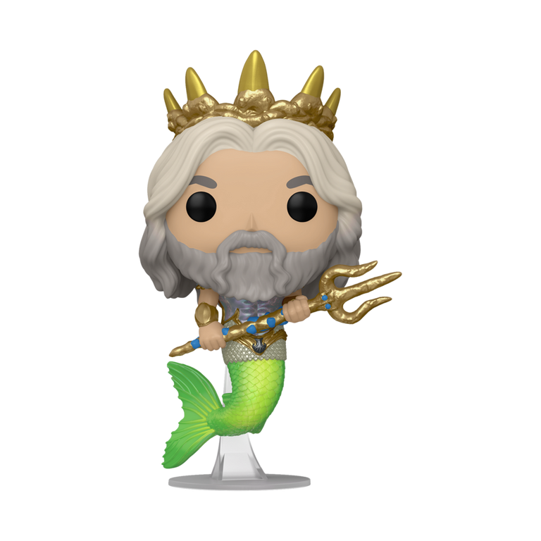Funko POP! The Little Mermaid King Triton 5.65-in Vinyl Figure