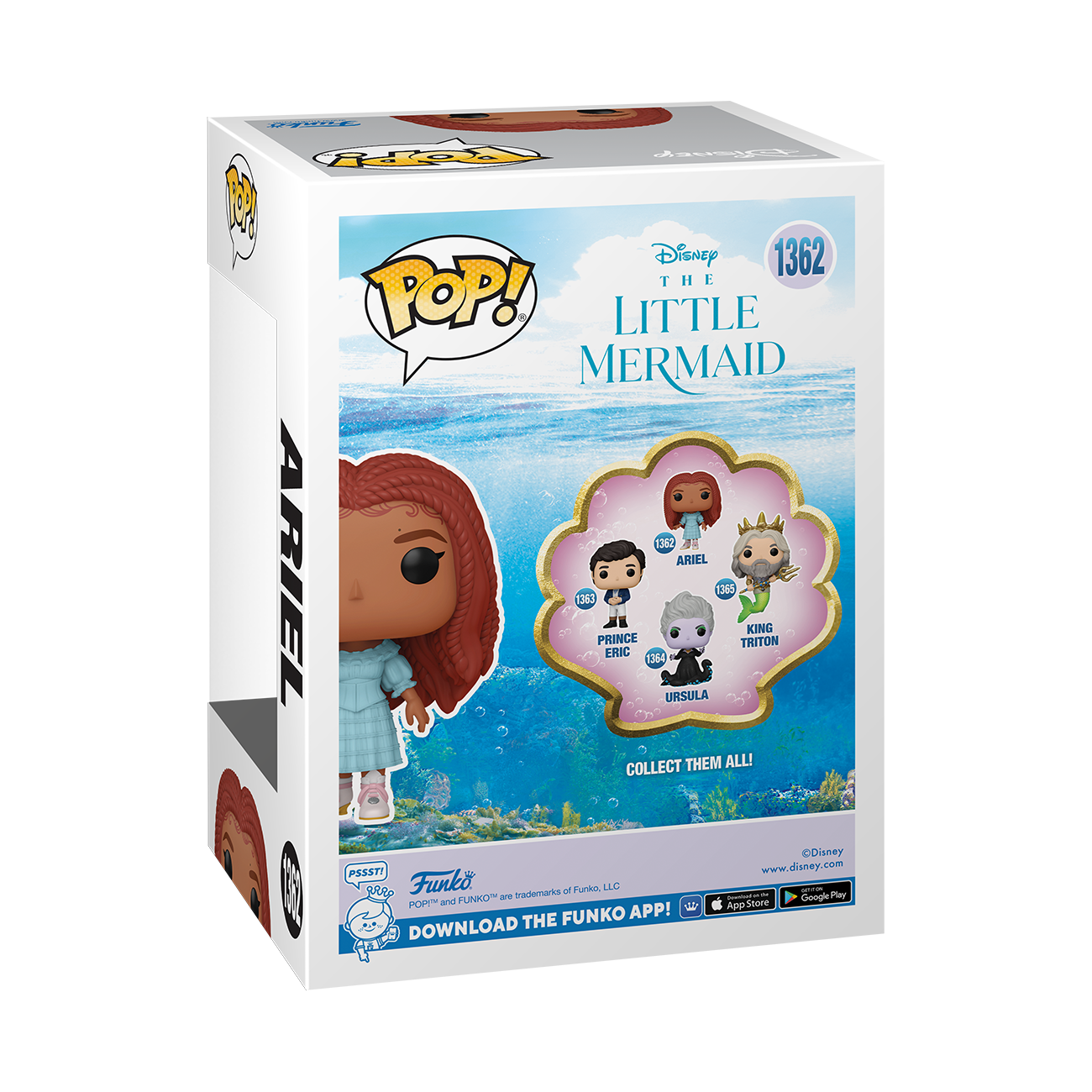 Little mermaid hot sale funko