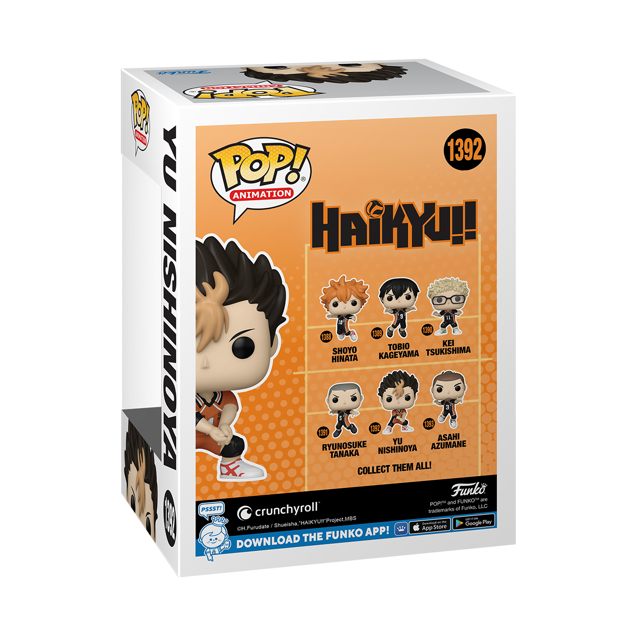 Funko POP! Animation: Haikyu!! Yu Nishinoya 4.4-in Vinyl Figure