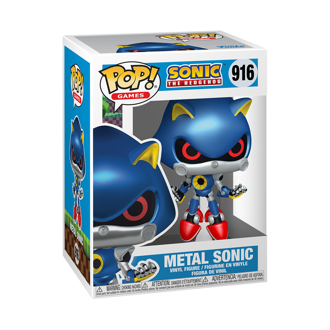 Funko POP! Games: Sonic the Hedgehog - Metal Sonic 5.1-in Vinyl Figure