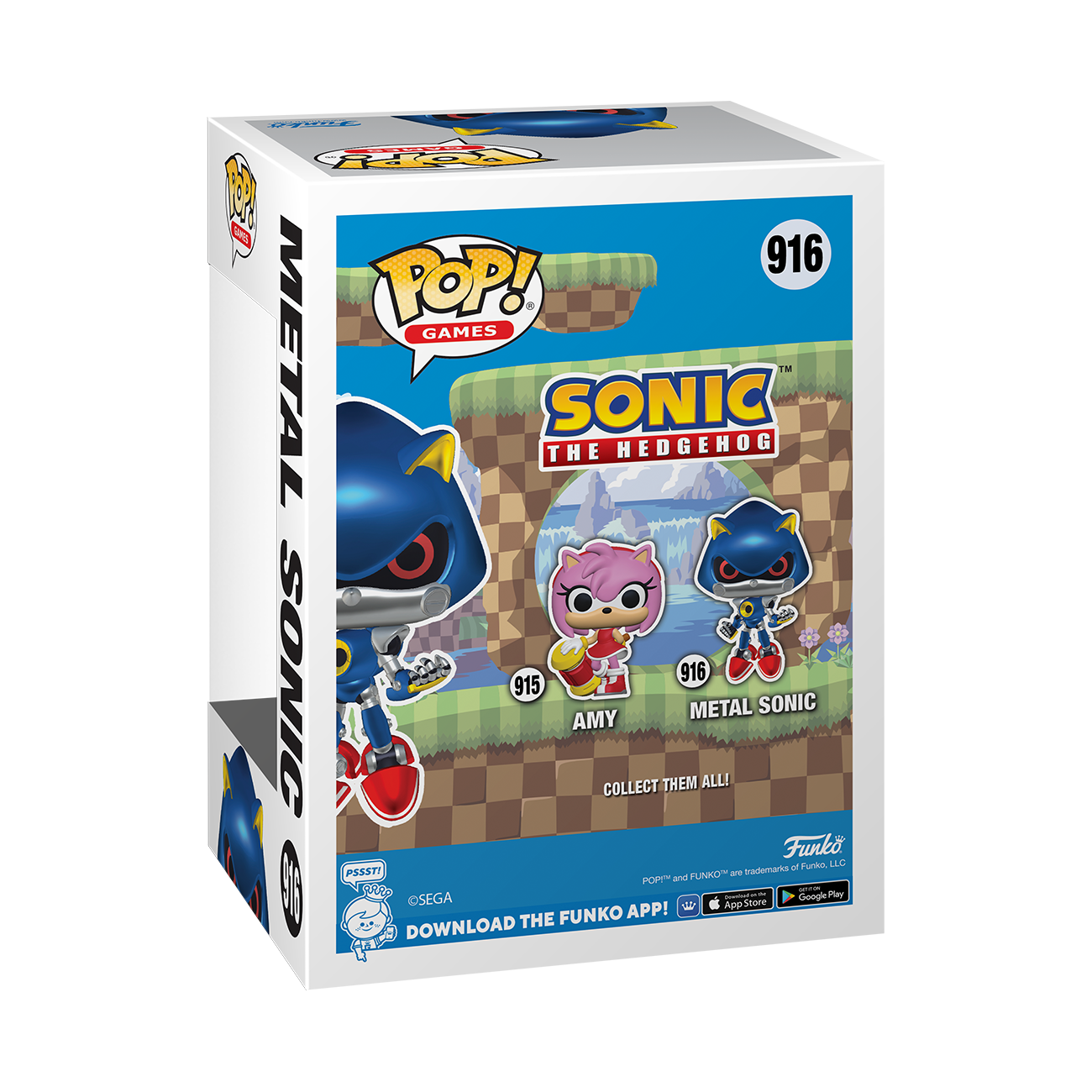 Funko POP! Games: Sonic the Hedgehog - Metal Sonic 5.1-in Vinyl Figure