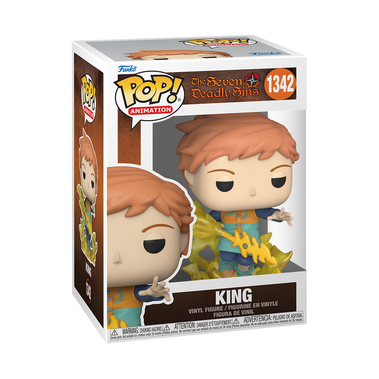 Funko POP! Animation: Seven Deadly Sins King 4.3-in Vinyl Figure