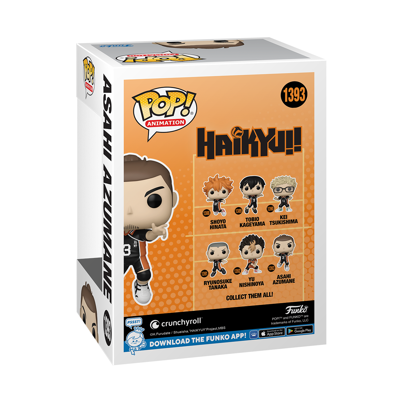 Buy Pop! Asahi Azumane at Funko.