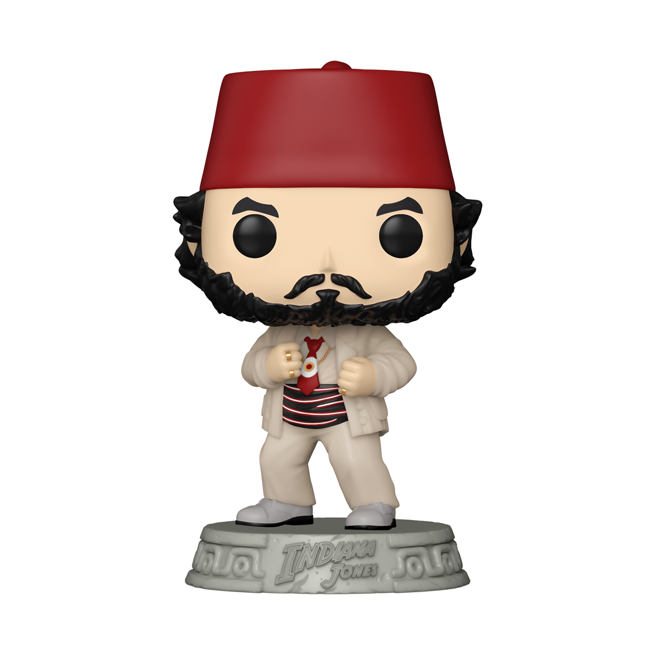 Funko POP! Indiana Jones: Raiders of the Lost Ark Sallah 4.75-in Vinyl Bobblehead