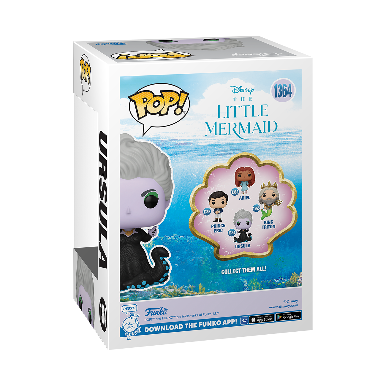 Funko pop store little mermaid ursula