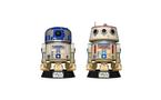 Funko POP! Star Wars Celebration 2023 R2-D2 and R5-D4 Vinyl Bobblehead Set 2-Pack 2023 Galactic Convention Exclusive