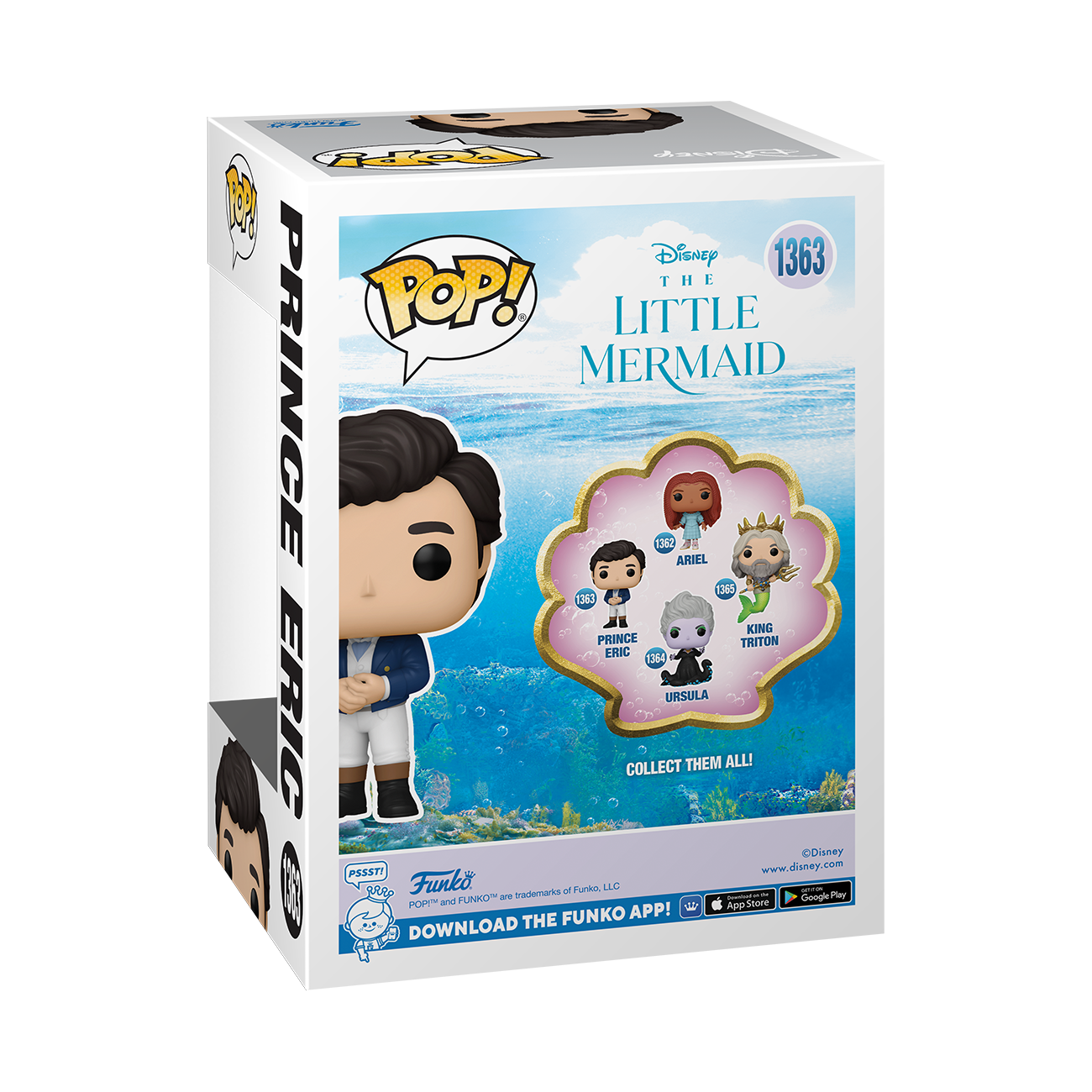 Prince eric shop funko pop