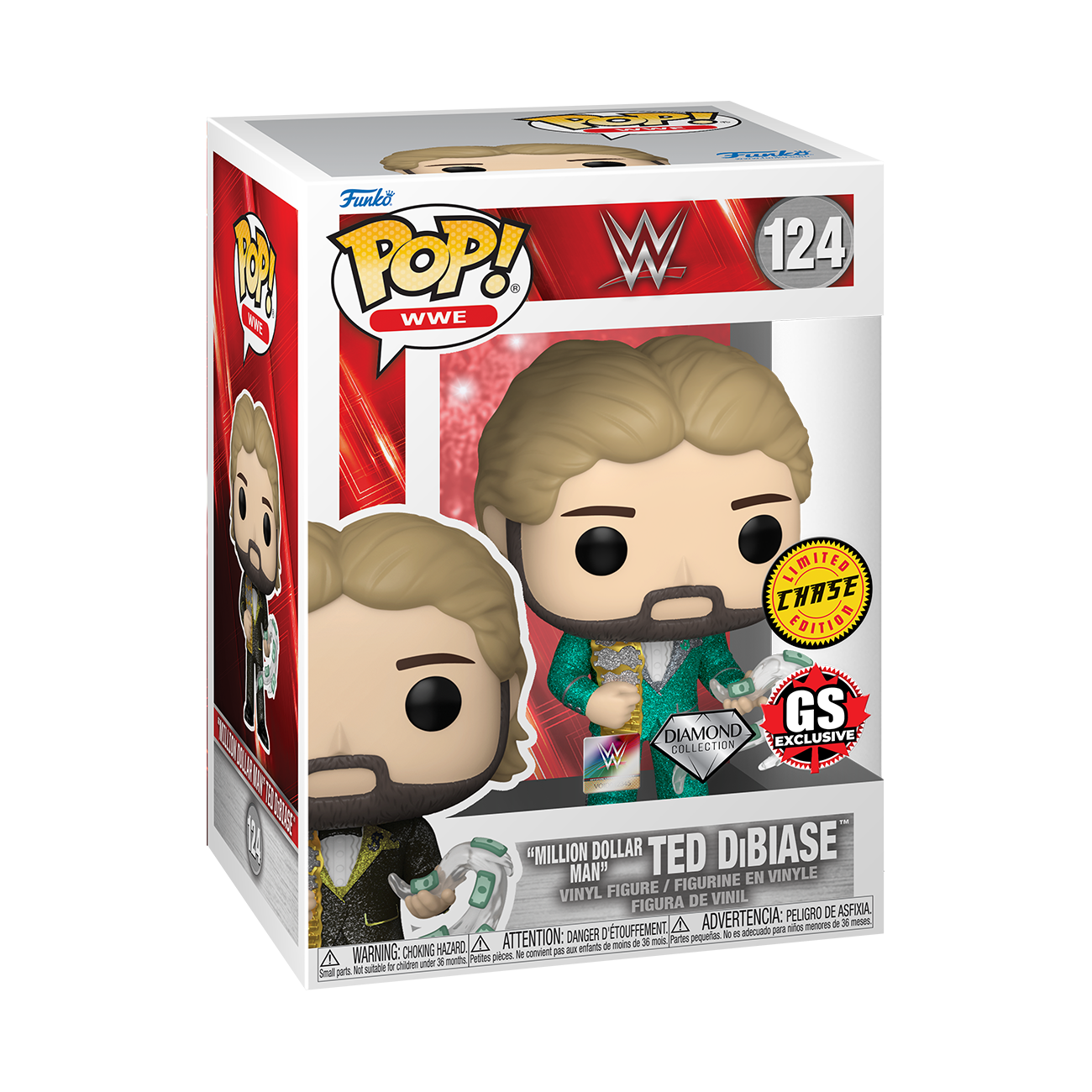 Funko POP WWE Ted DiBiase or Chase 4 in Vinyl Figure GameStop