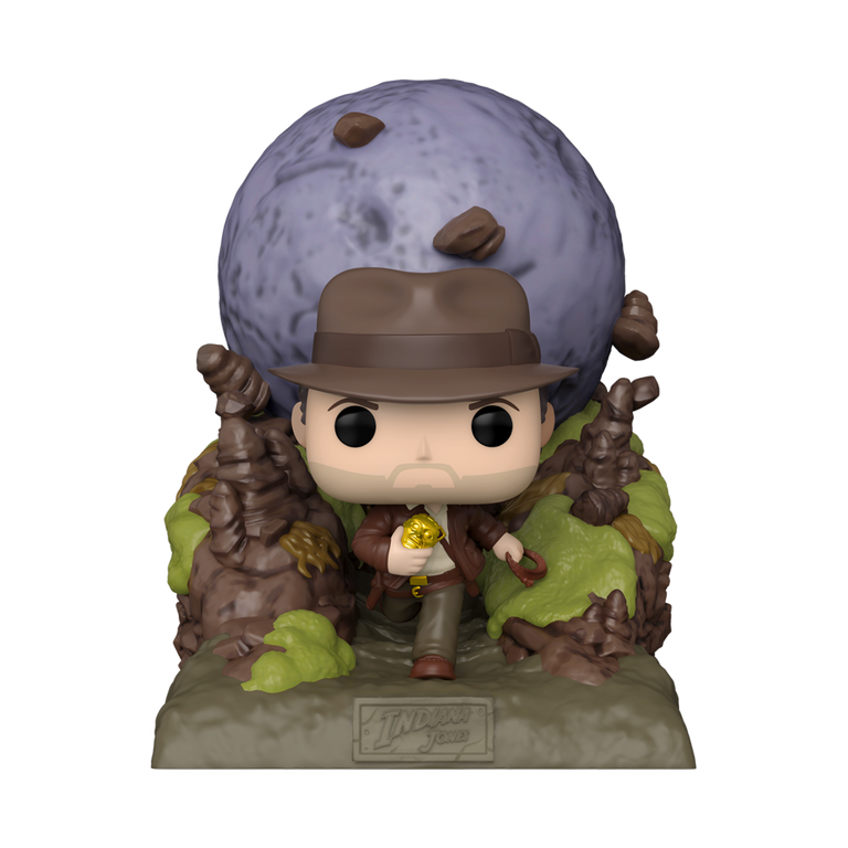 Funko POP! Moment: Indiana Jones: Raiders of the Lost Ark Indiana Jones Boulder Escape 7.25-in Vinyl Figure