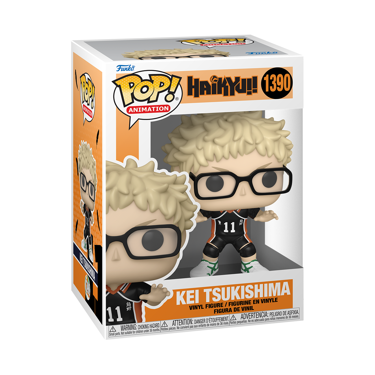 Funko POP! Animation: Haikyu!! Kei Tsukishim  4.05-in Vinyl Figure