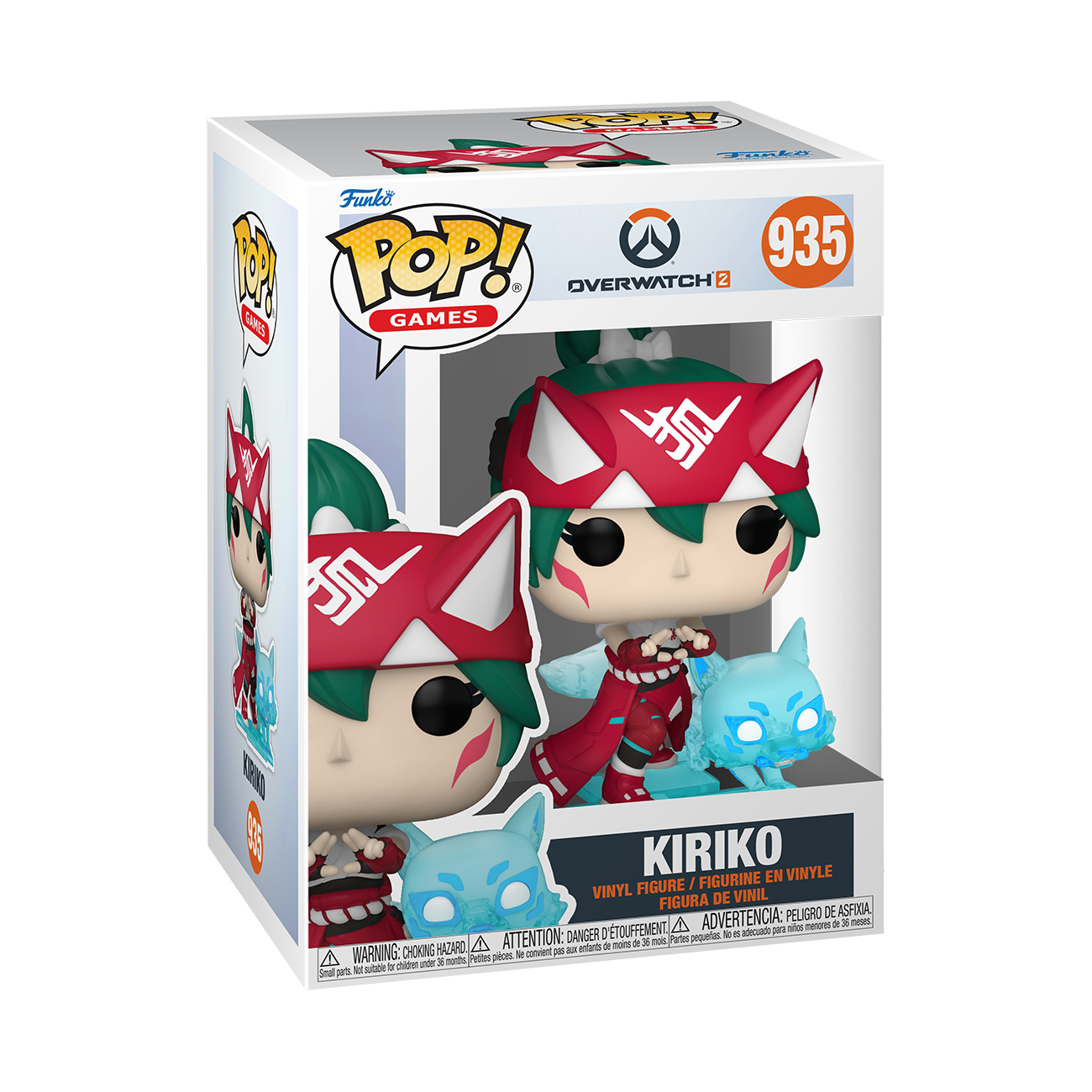 Funko POP Games Overwatch 2 Kiriko 4.4 in Vinyl Figure GameStop