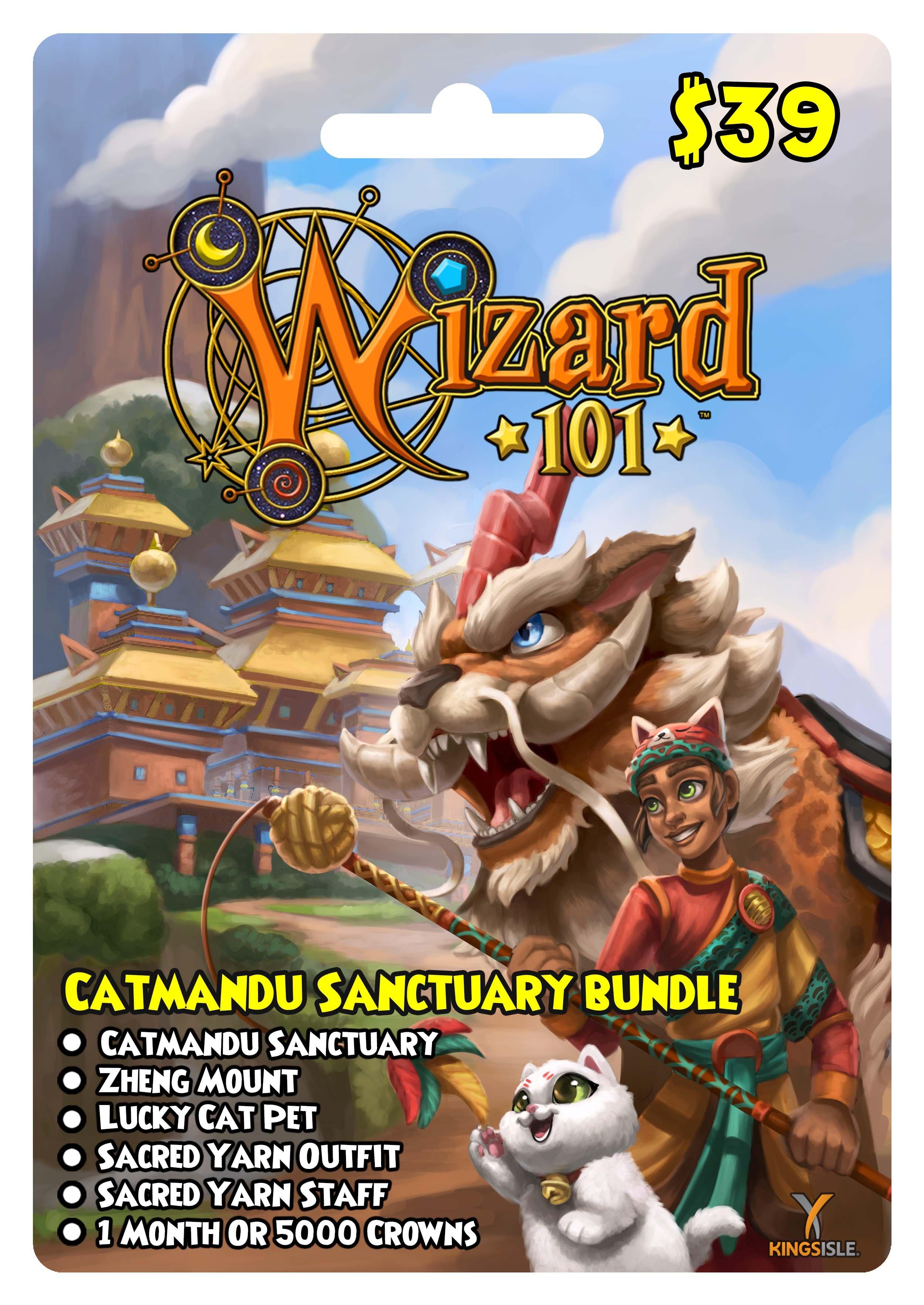 KingsIsle Wizard101 Catmandu Sanctuary Bundle GameStop