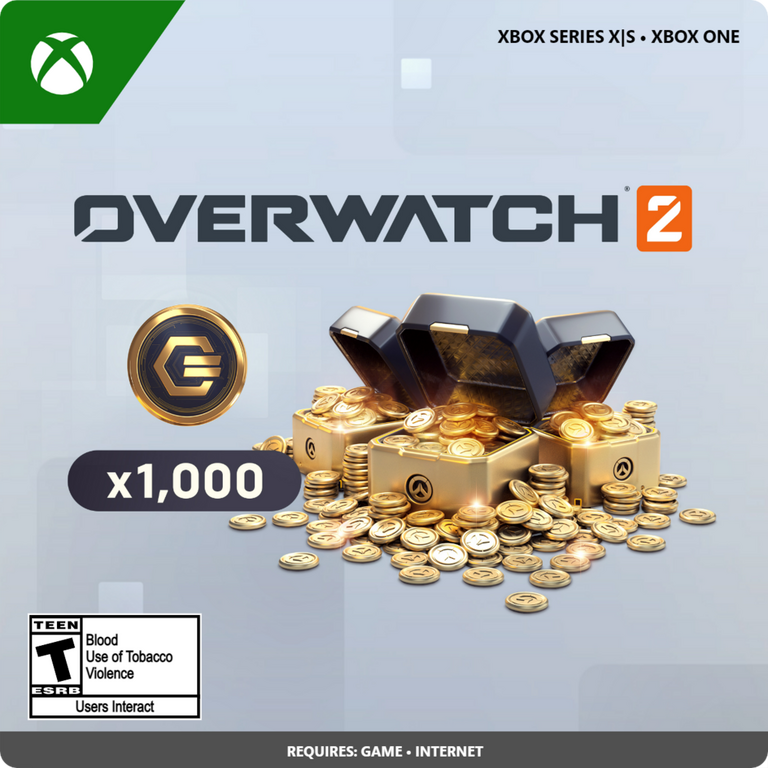 Overwatch 2 Coins - 1,000 Coins - PC